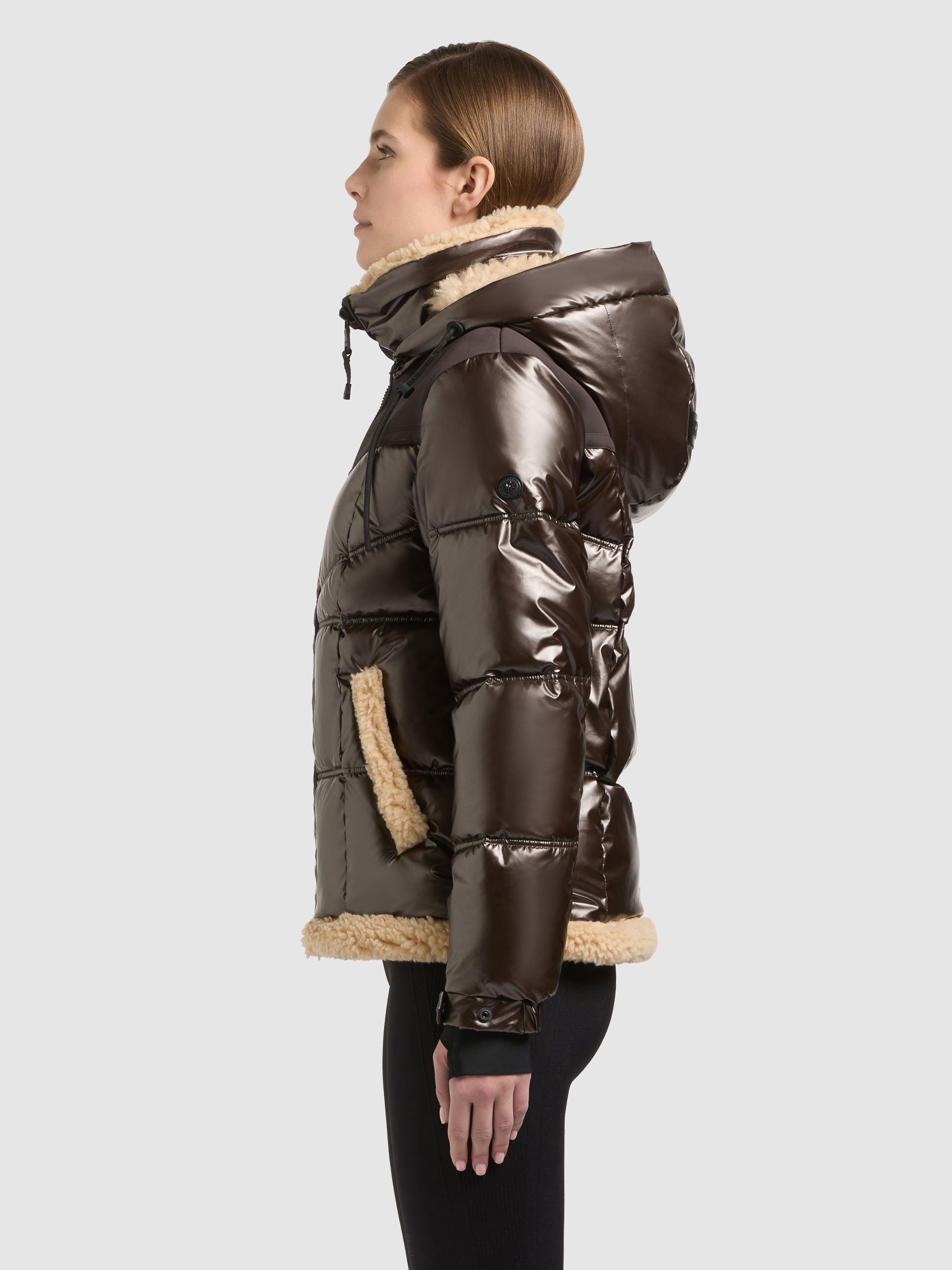 khujo Steppjacke »GOLDY« mit Kapuze