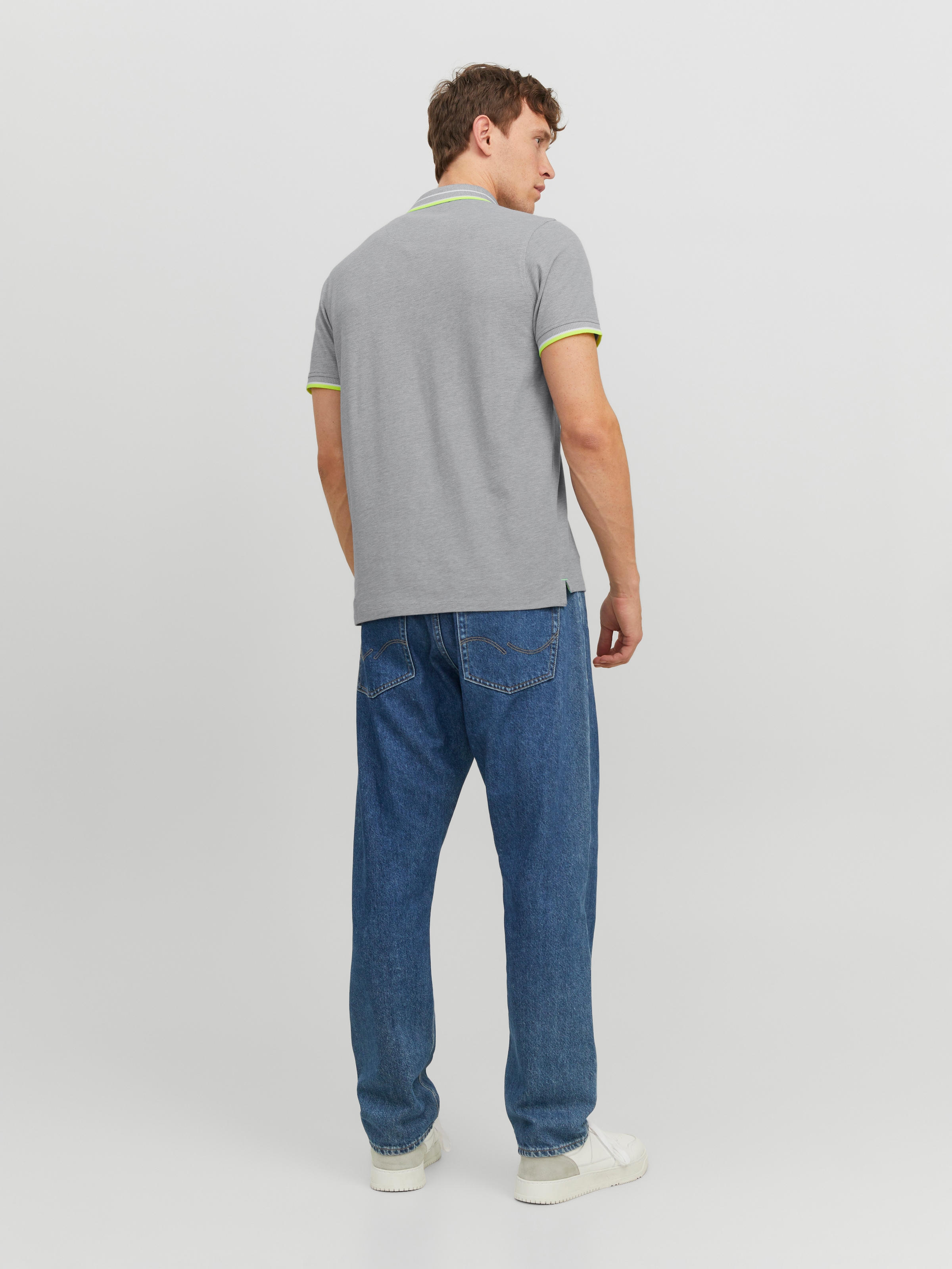 Jack & Jones Poloshirt »JJEPAULOS POLO SS NOOS«, mit Logo Stickerei