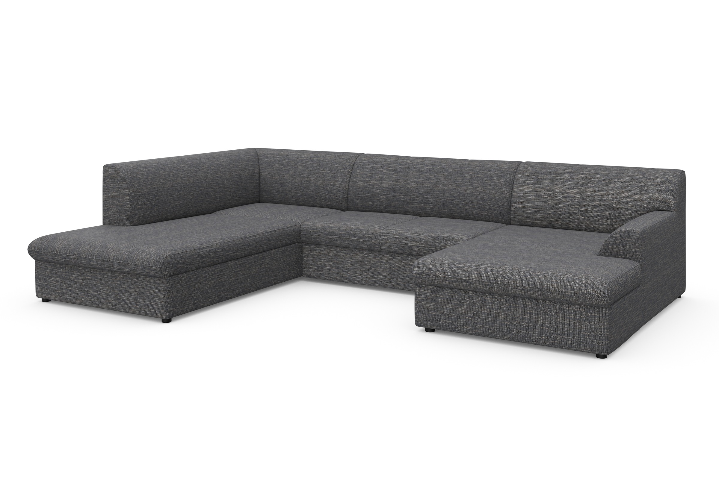 Thumbnail - DOMO collection Wohnlandschaft "Topper, elegant und zeitlos, komfortabel, U-Form", wahlweise mit Bettfunktion