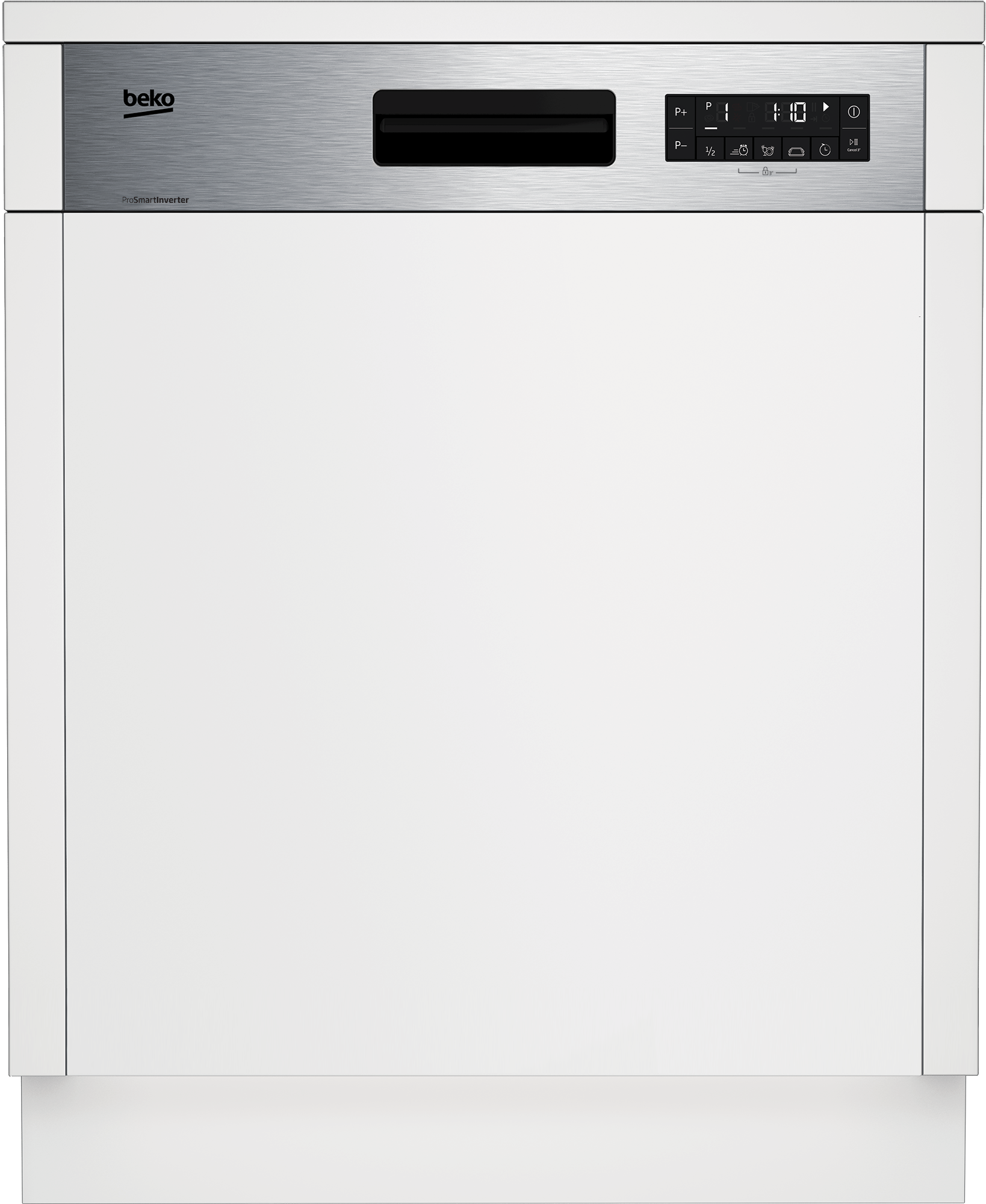 BEKO teilintegrierbarer Geschirrspüler "BDSN36451X" 9,5 l 14 tlg. Maßgedeck günstig online kaufen
