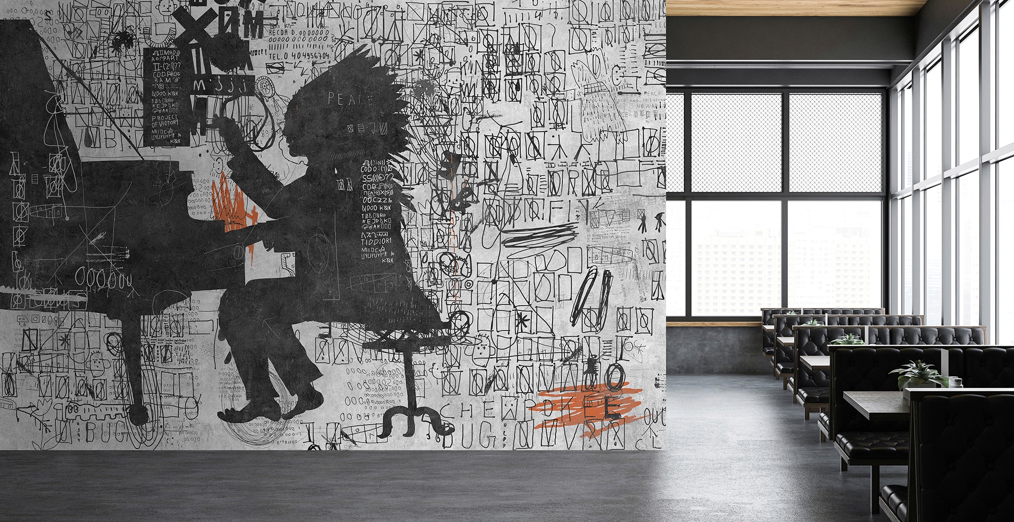 living walls Fototapete »Walls by Patel Piano Bar«, Vlies, Wand