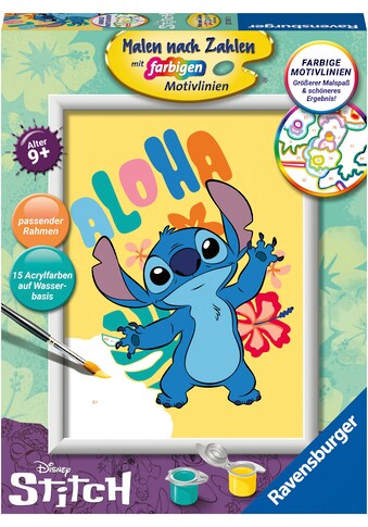 Malen nach Zahlen »Disney Stitch«