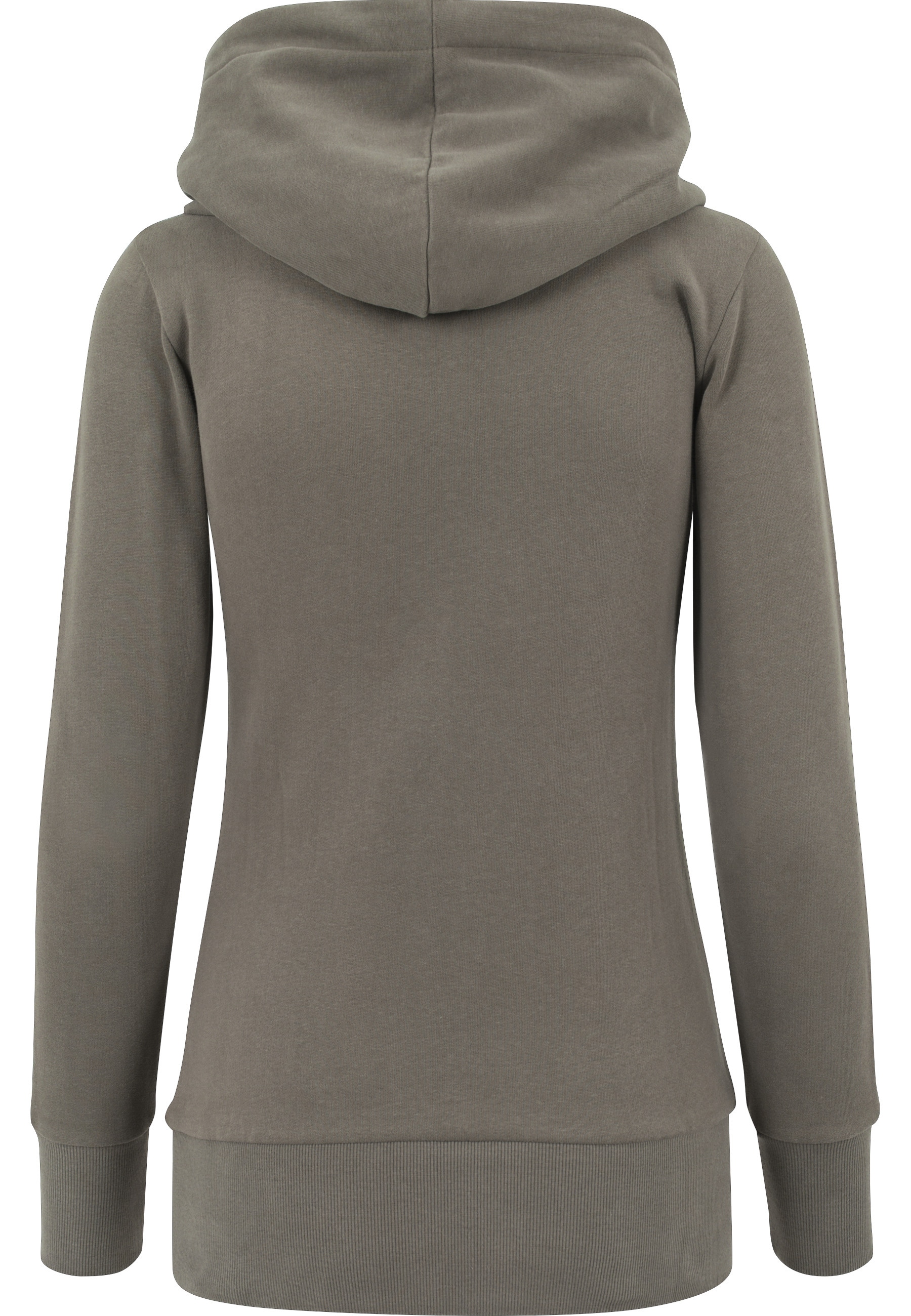 URBAN CLASSICS Kapuzenpullover »Urban Classics Damen Ladies Long Logopatch Hoody« 1 Stk.
