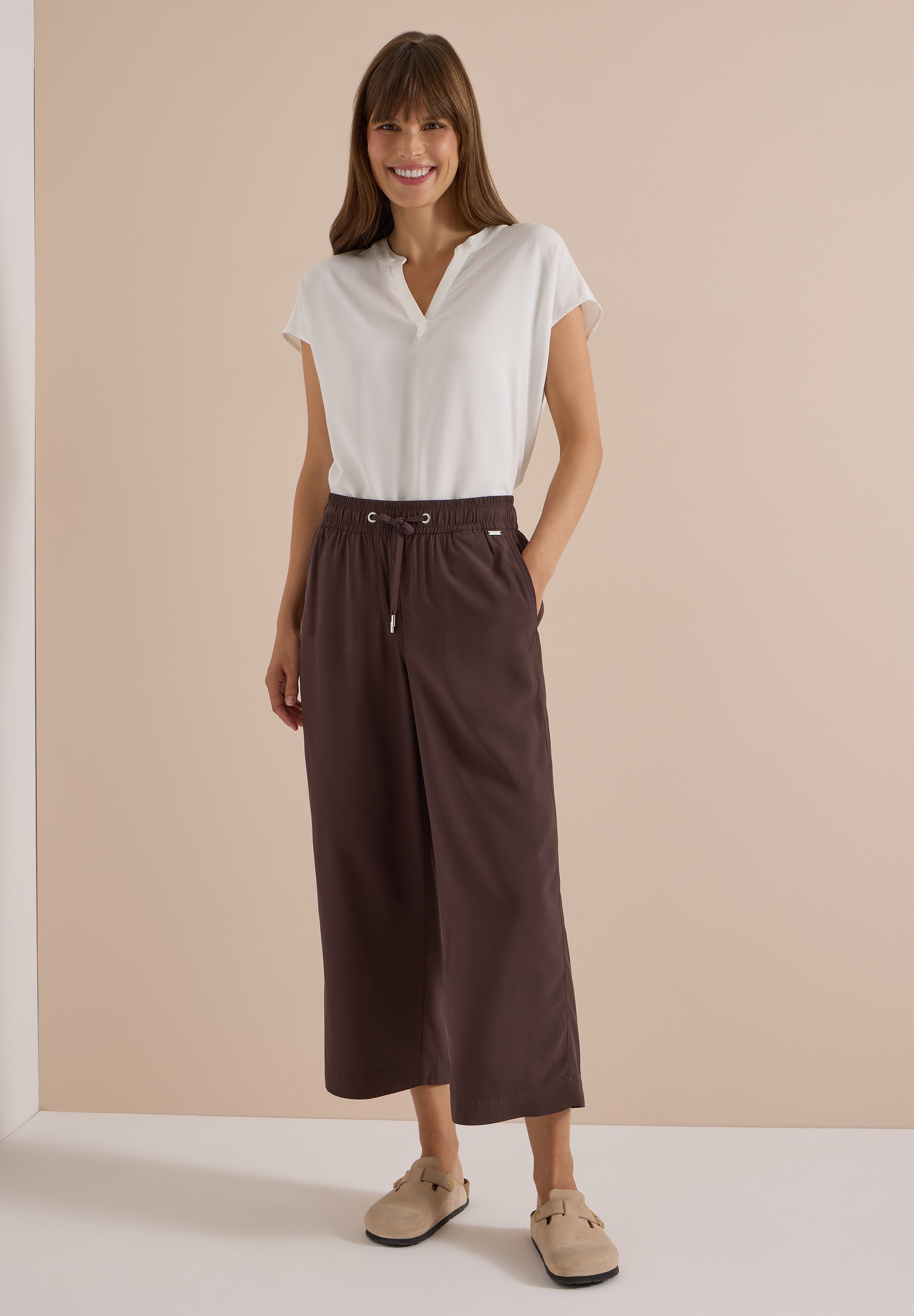 Cecil 3/4-Hose  mit Wide Legs