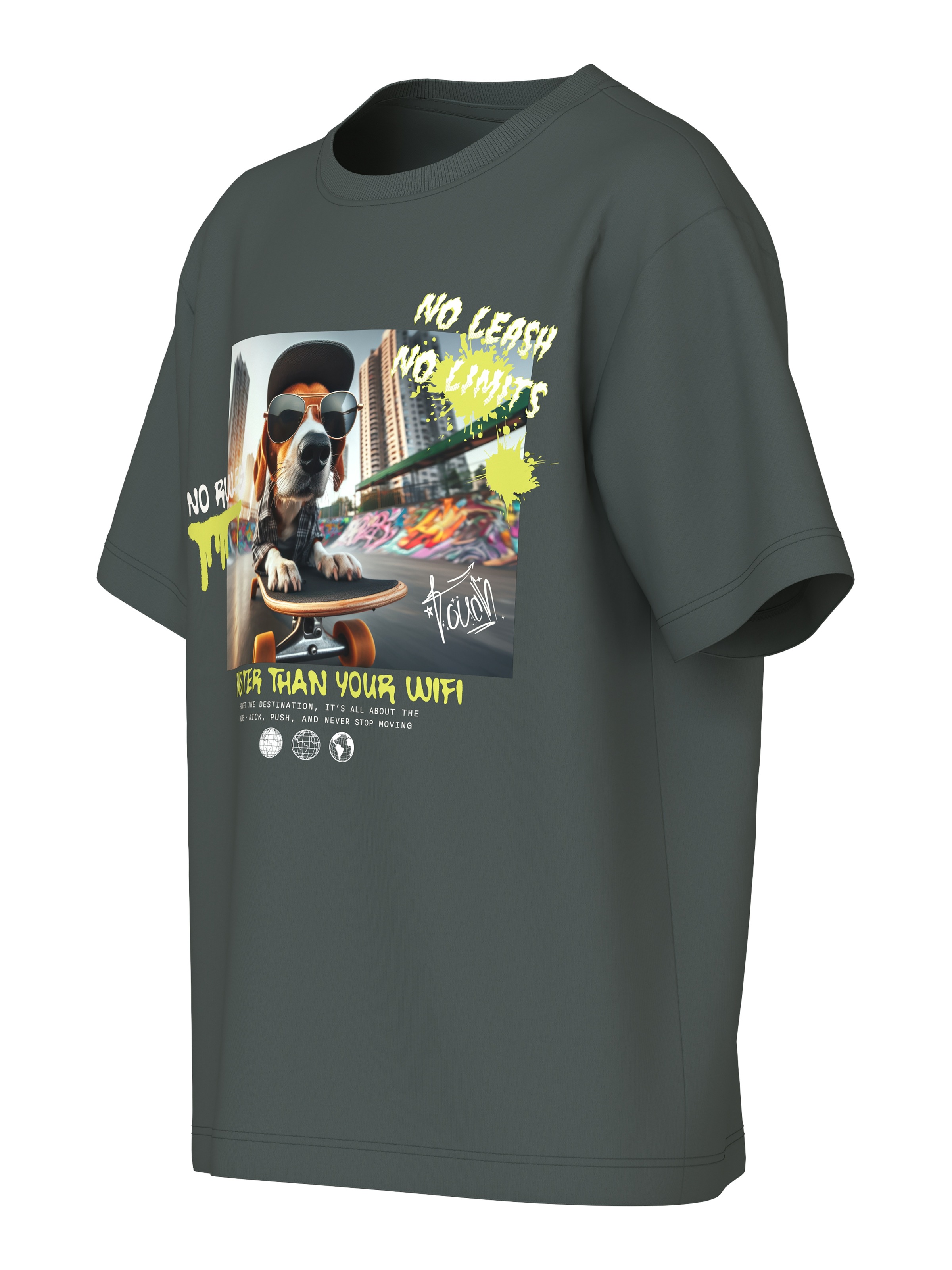 Thumbnail - Name It Kurzarmshirt "NKMVOTO SS NREG TOP"