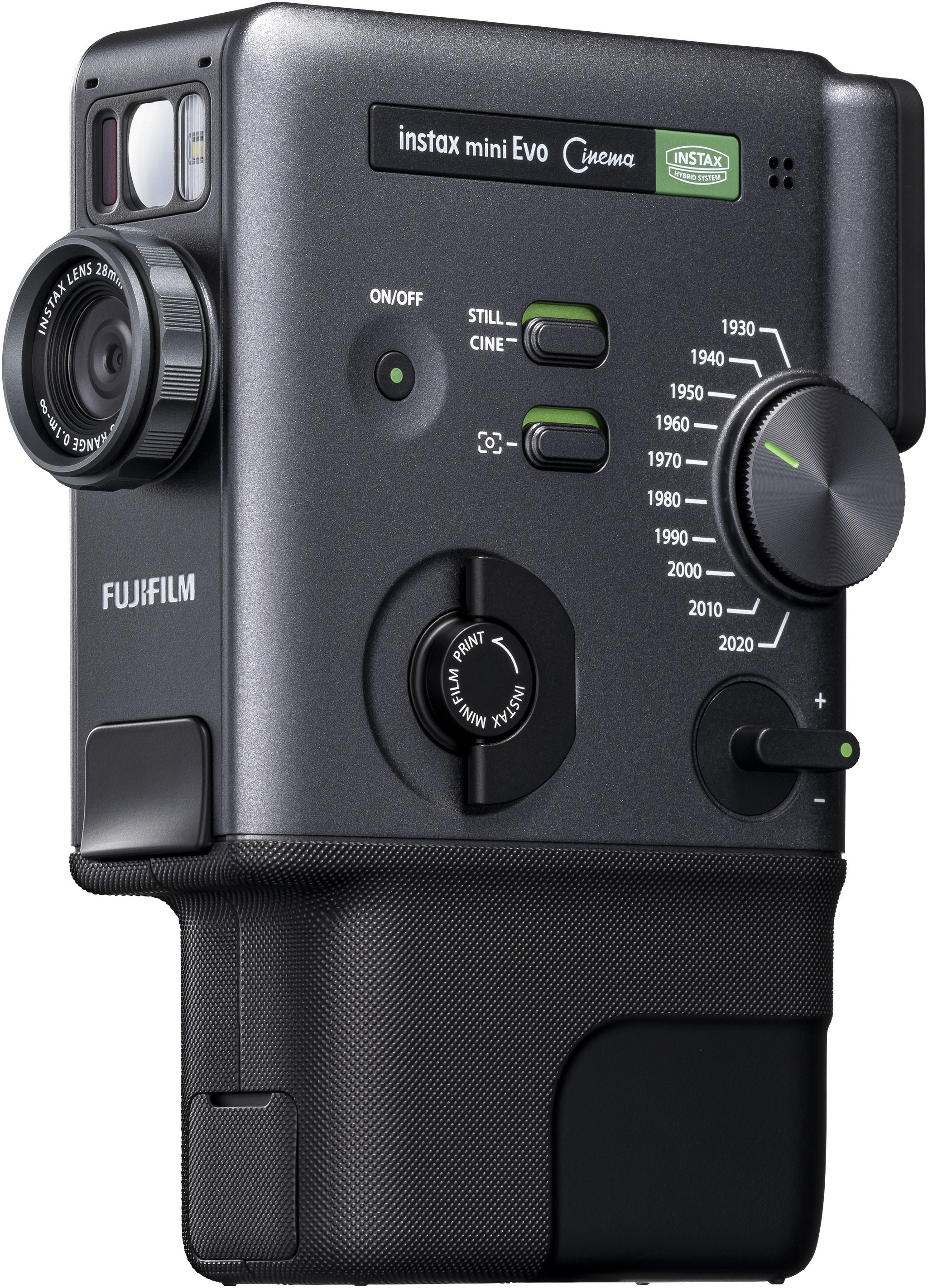 FUJIFILM Sofortbildkamera "Mini Evo Cinema", B:3,94cm H:13,25cm T:10,01cmschwarz, Fotokameras