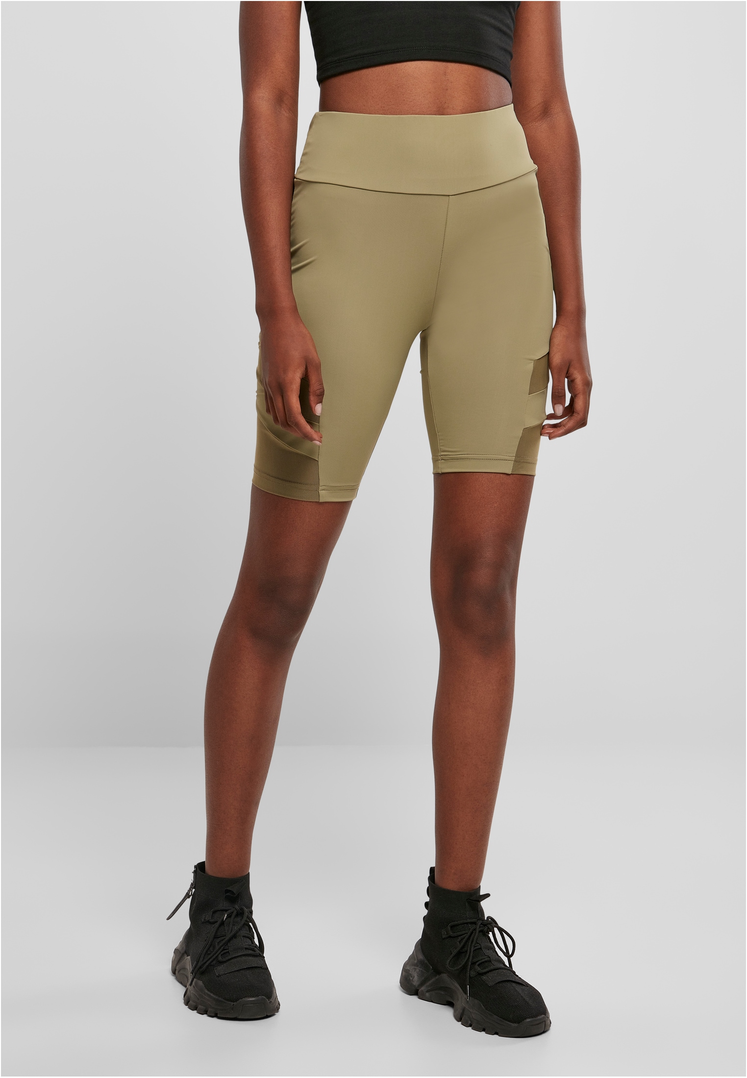 URBAN CLASSICS Waist Ladies BAUR | Tech Stoffhose kaufen Shorts«, High tlg.) für »Damen (1 Cycle Mesh