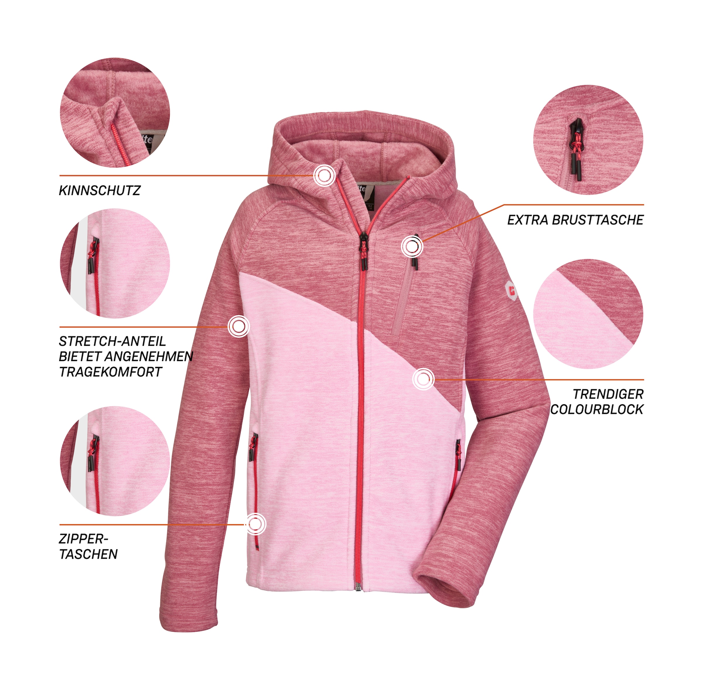 Killtec Fleecejacke »KOS 202 GRLS | kaufen FLC JCKT« BAUR