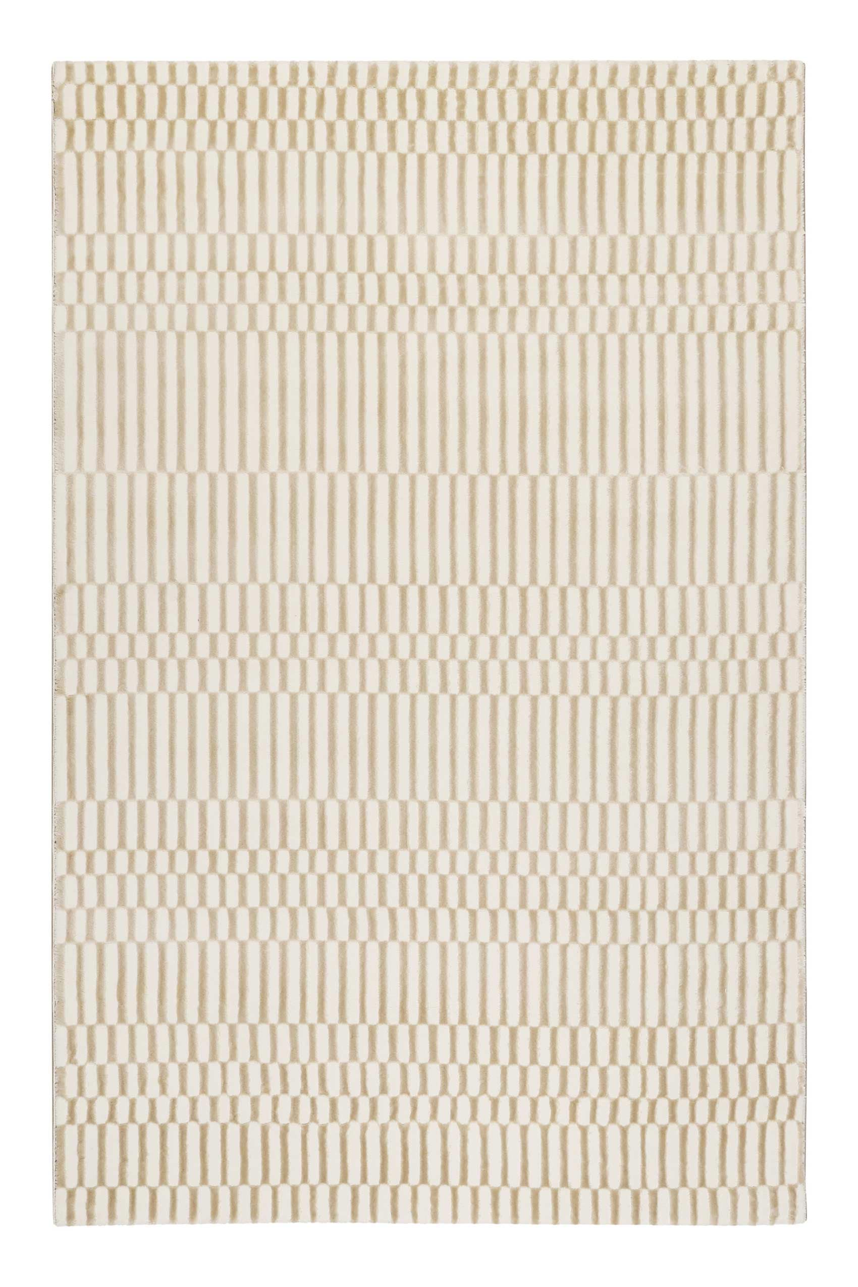 Esprit Teppich "Linn" rechteckig 12 mm Höhe Kurzflorteppich, gewebt, geometrisch, modern, skandi, Wohnzimmer