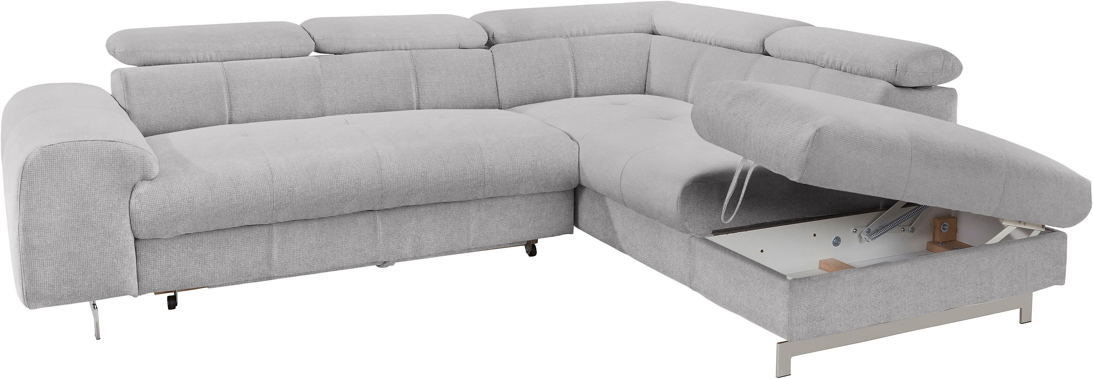 Thumbnail - COTTA Ecksofa "Chef L-Form", mit Kopfteilverstellung, wahlweise mit Bettfunktion & Bettkasten