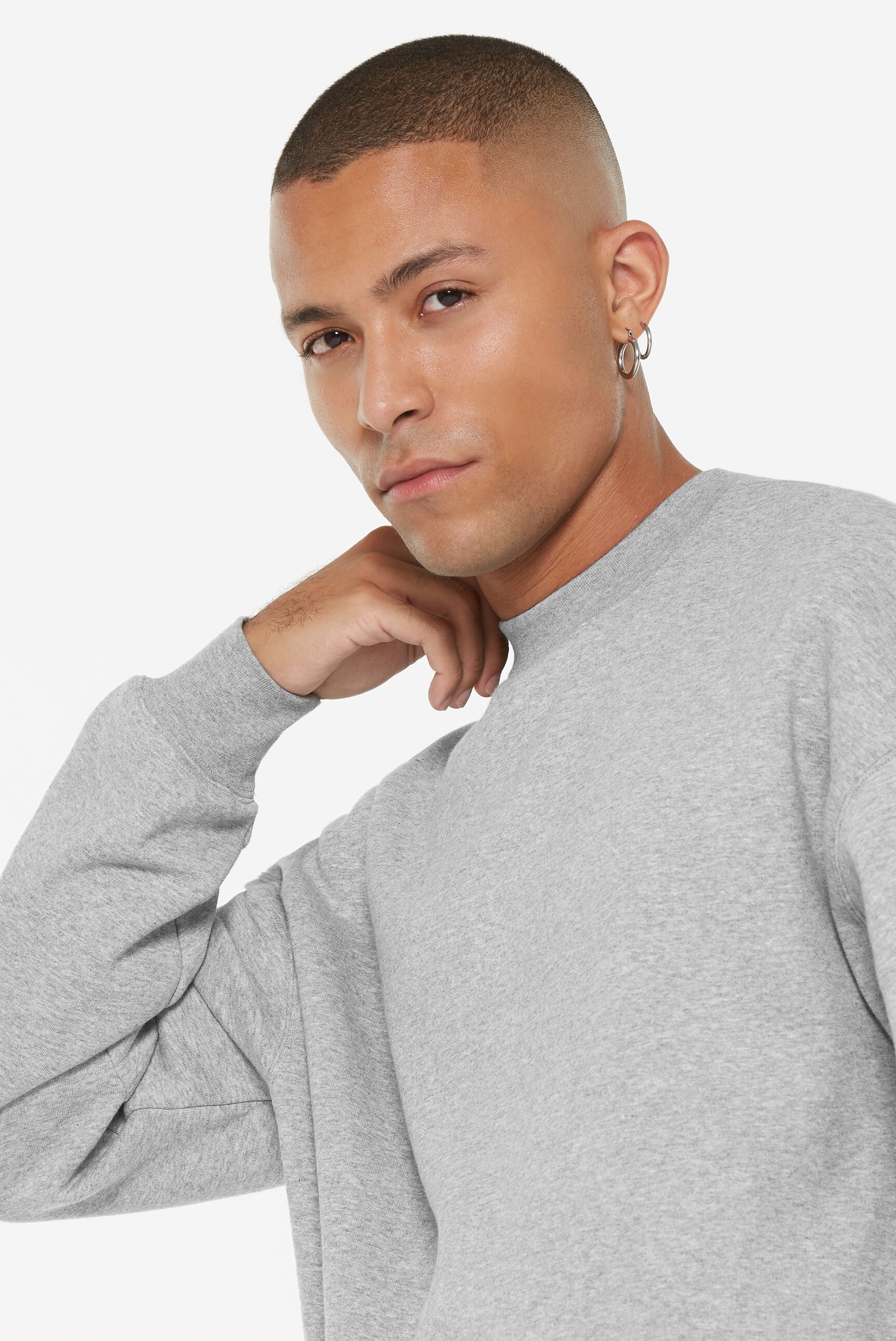 Harlem Soul Sweater, mit überschnittenen Schultern