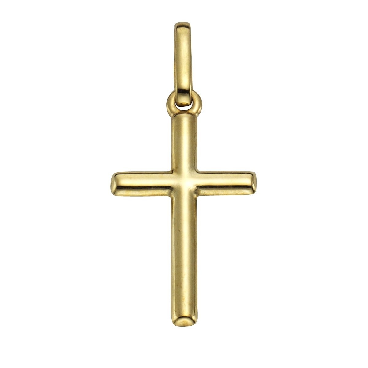 Vivance Kettenanhänger »585 Gold Motiv Kreuz« online kaufen | BAUR