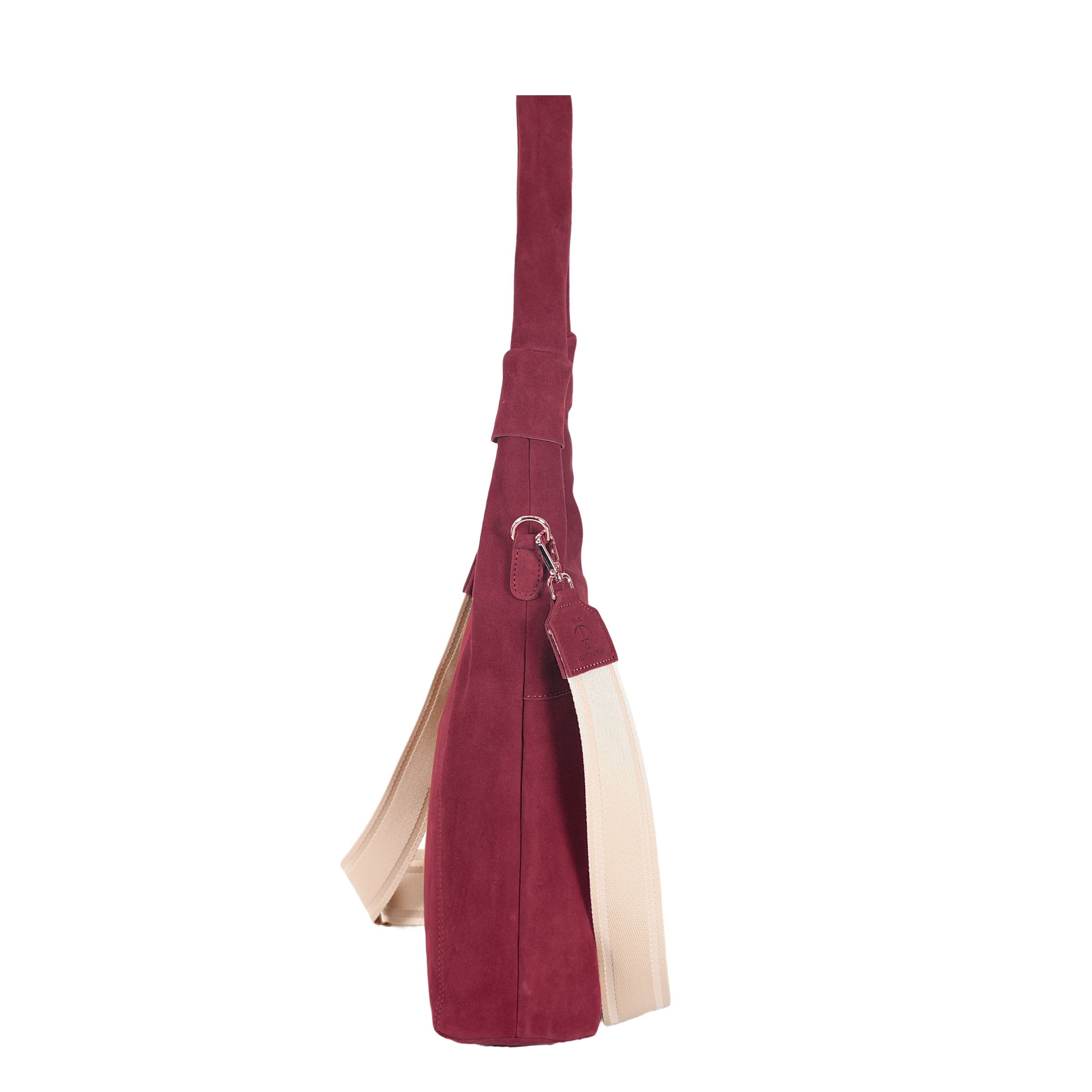 HARBOUR 2nd Hobo »Laurine« Damen Handtasche, Umhängetasche, Schultertasche mit Ziernähten