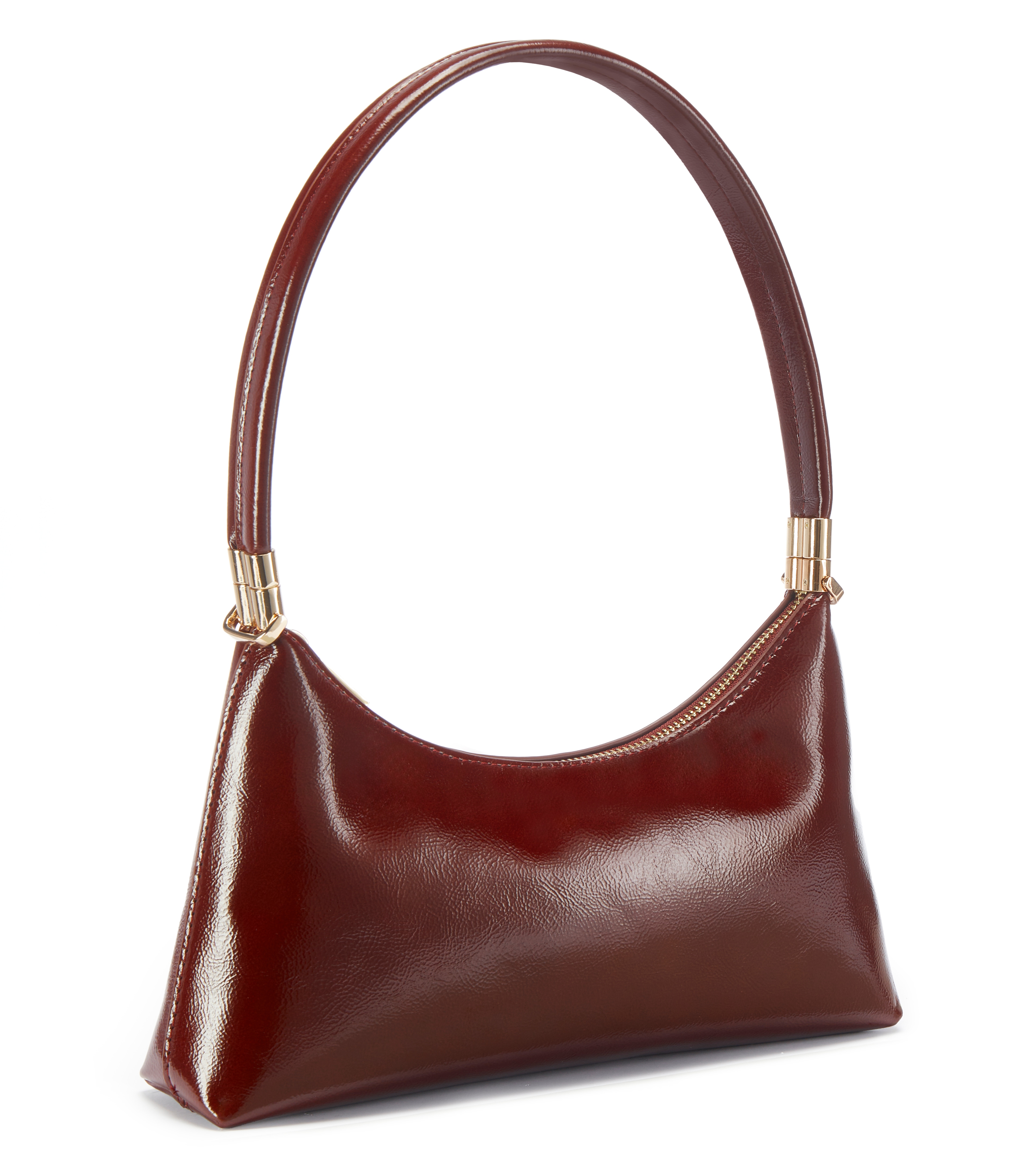 Vivance Handtasche "Minibag, Umhängetasche, Henkeltasche, Crossbody Bag" NEU Handtasche Damen zum Umhängen aus glänzendem Material VEGAN