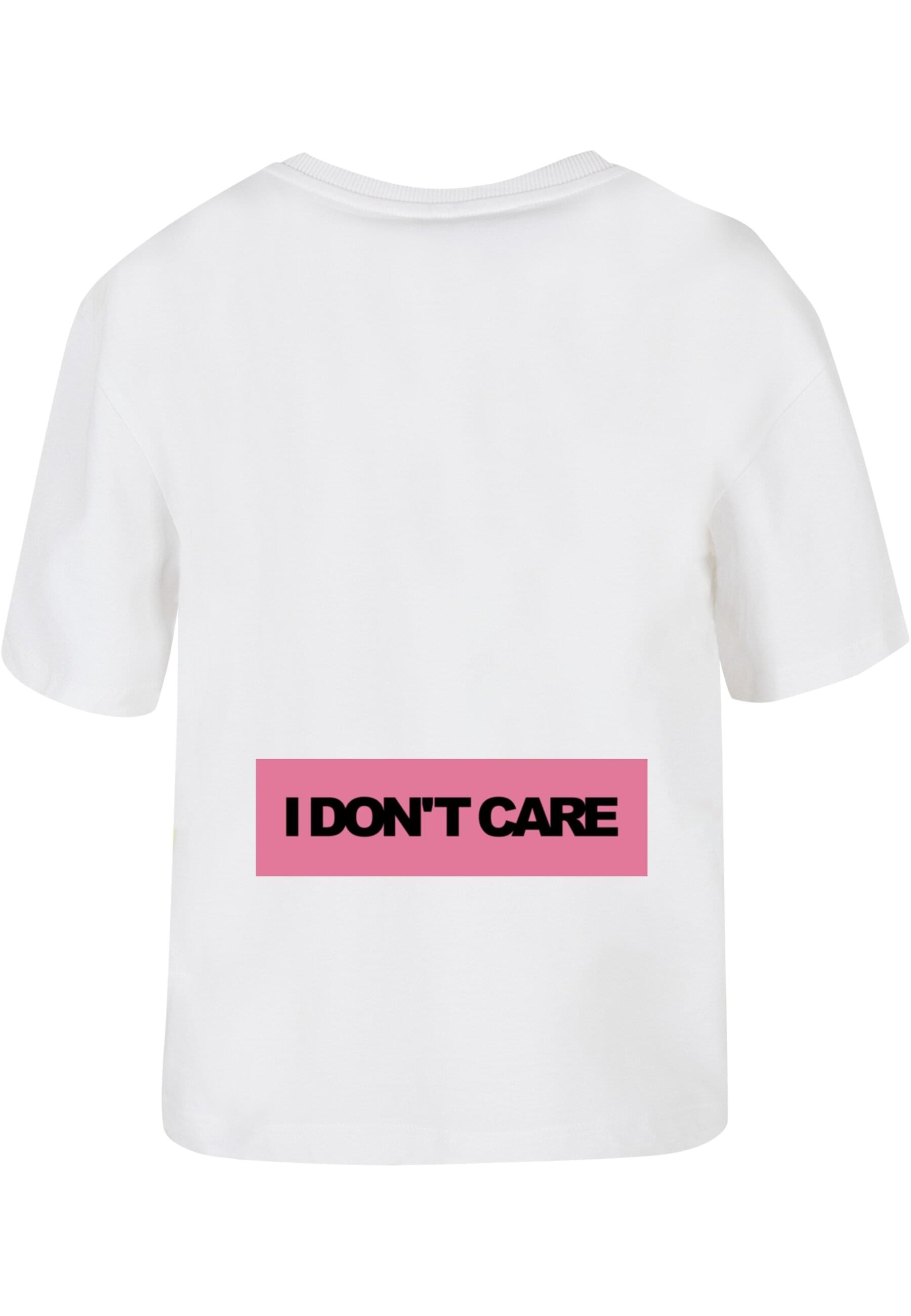 Miss Tee T-Shirt "Miss Tee Damen I Dont Care Tee", (1 tlg.) günstig online kaufen
