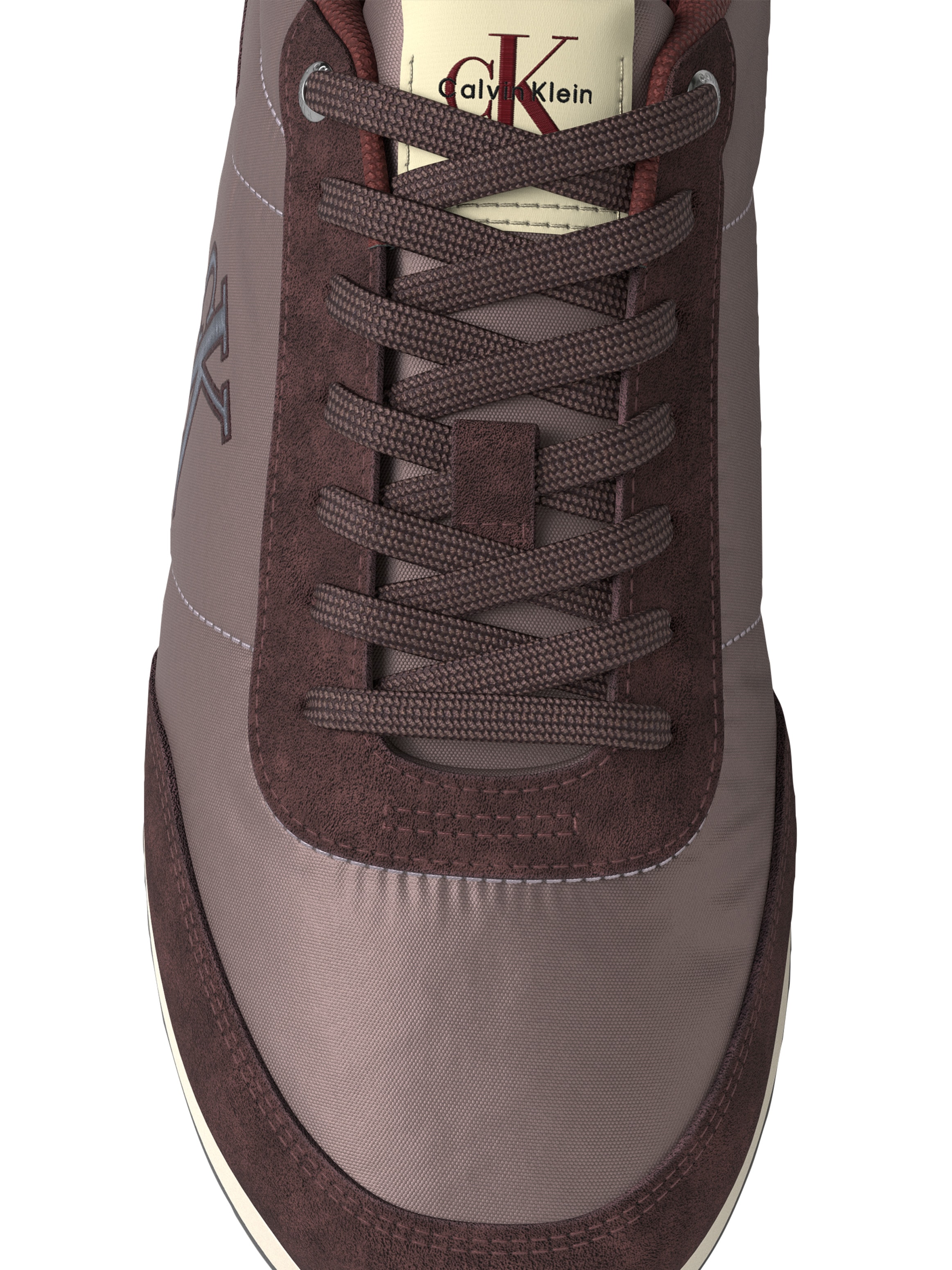 Calvin Klein Jeans Sneaker »RETRO RUNNER ESS MIX MAT«  Runner-Sneaker, Freizeitschuh, Halbschuh mit seitlichem CK-Logo
