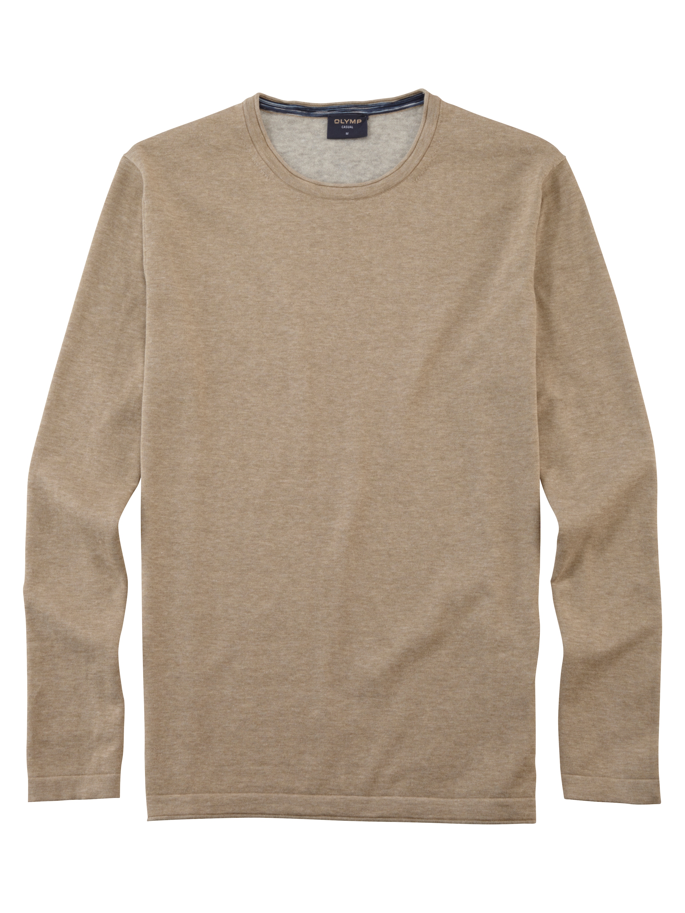 OLYMP Rundhalspullover "OLYMP Strick Casual" Crew Neck günstig online kaufen
