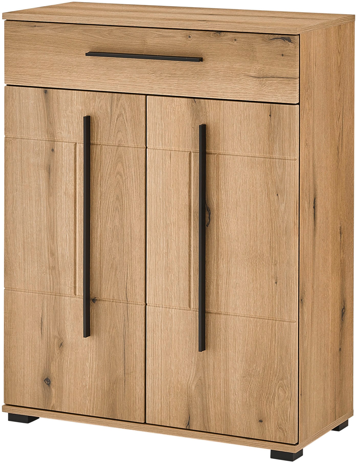 Home affaire Garderobenschrank "Cantara, Schrank in zwei Farben, modernes Sideboard, Kommode" vielseitig einsetzbar, ausreichend Stauraum, 80 cm breit