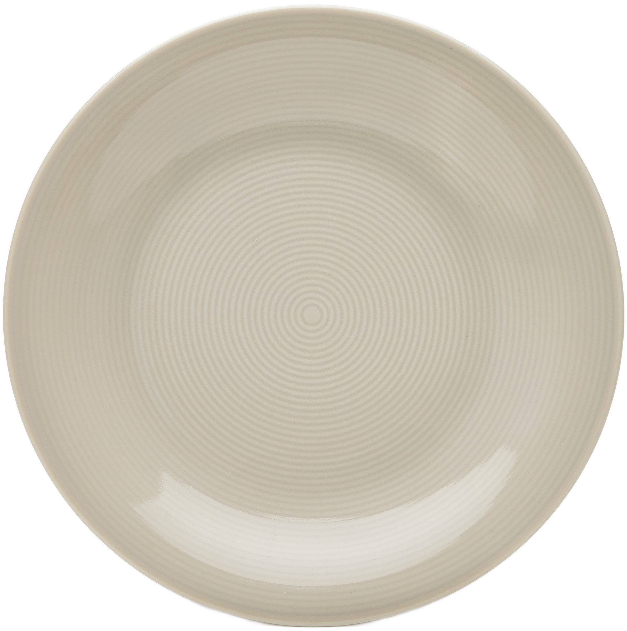 van Well Dessertteller "Teller Set, Jive, Teller 21 cm, 6 Stück" dezentes Spiraldekor, spülmaschinen-und mikrowellengeeignet