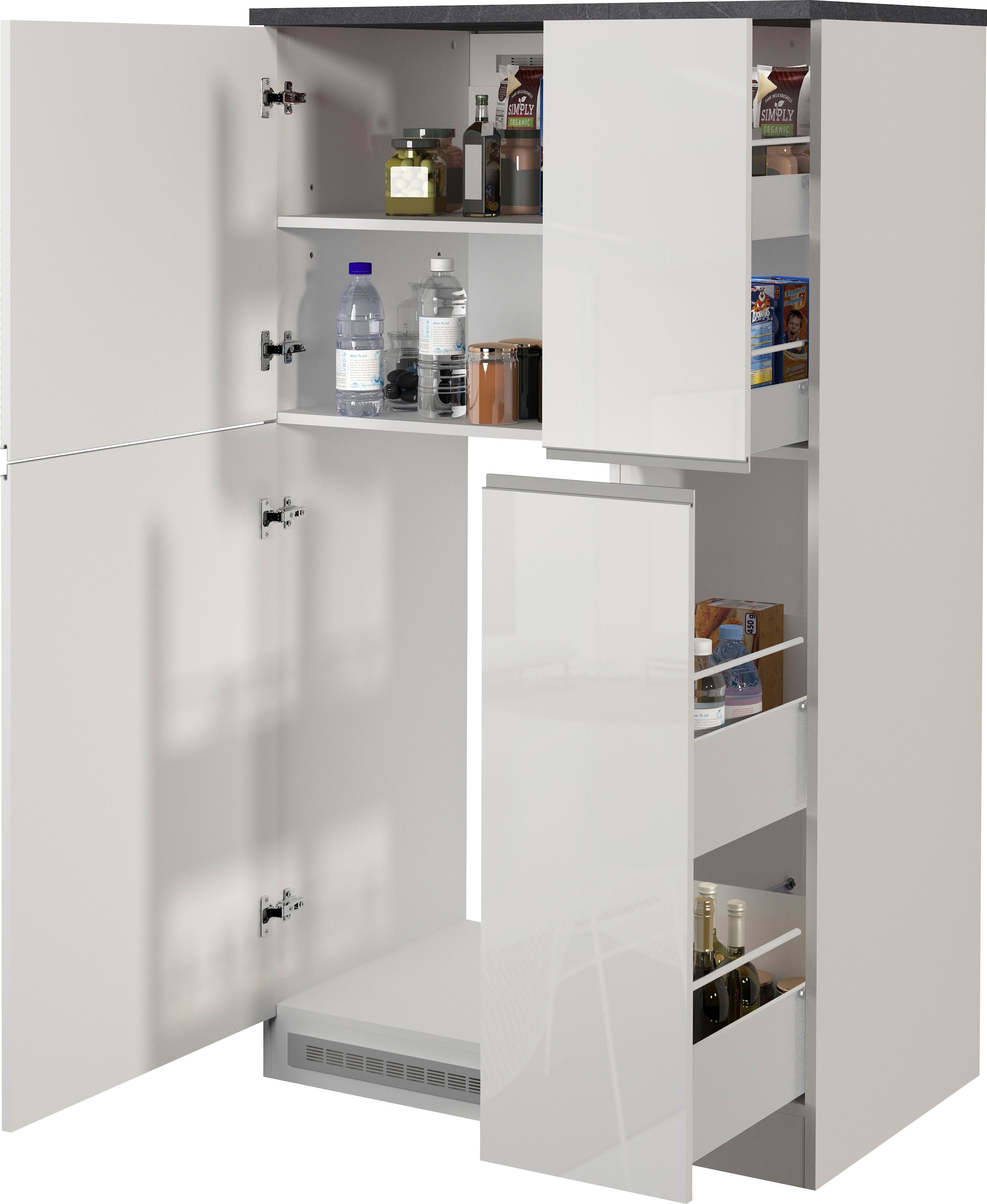 KOCHSTATION Küche "KS-Sole Küchenschrank-Set", Breite 90 cm,Umbau-und Apoth günstig online kaufen