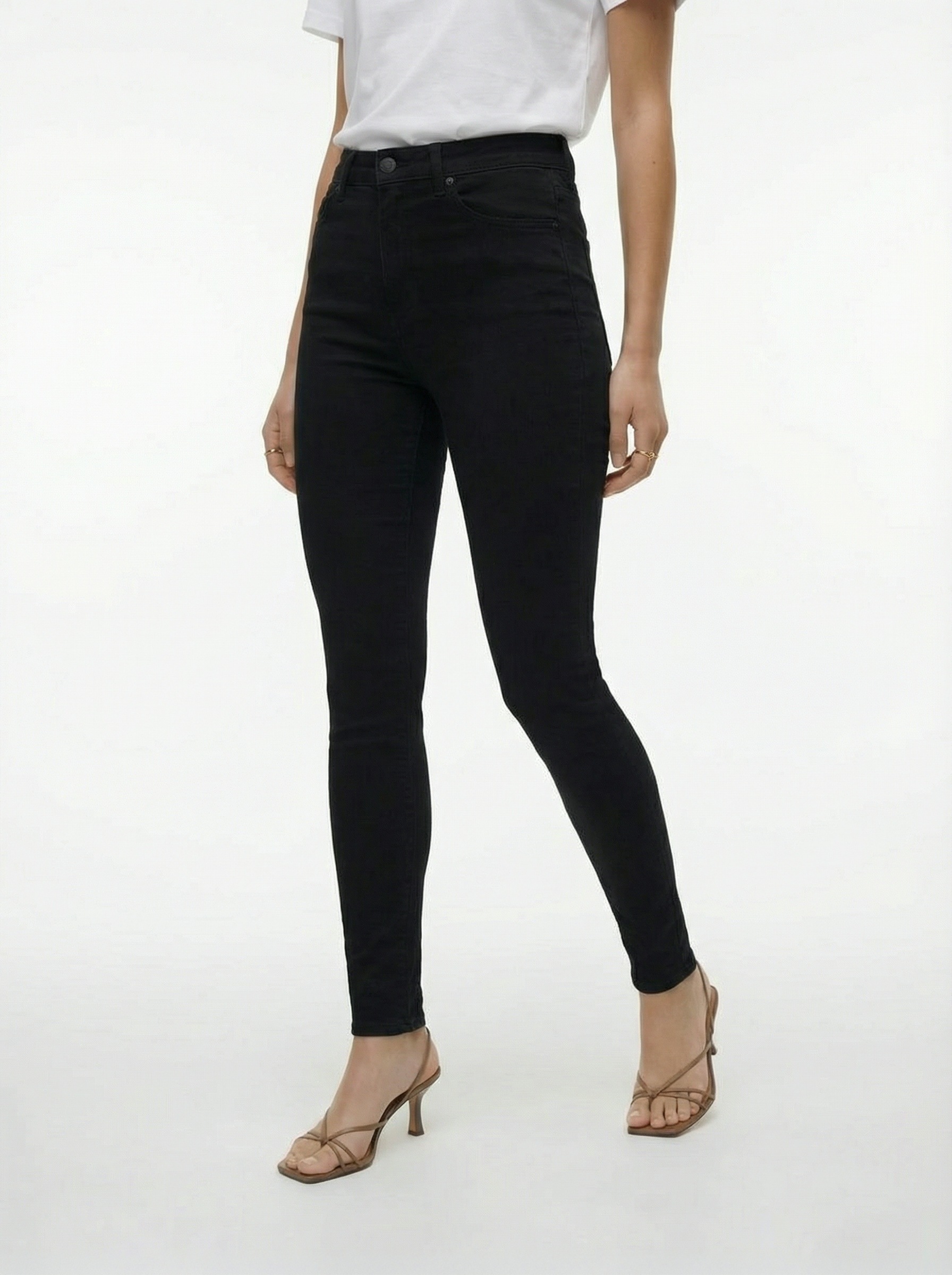 TOPSHOP Skinny-fit-Jeans »TSJONI HR SKINNY DNM JEANS BL NOOS« Baumwollmischung, skinny fit