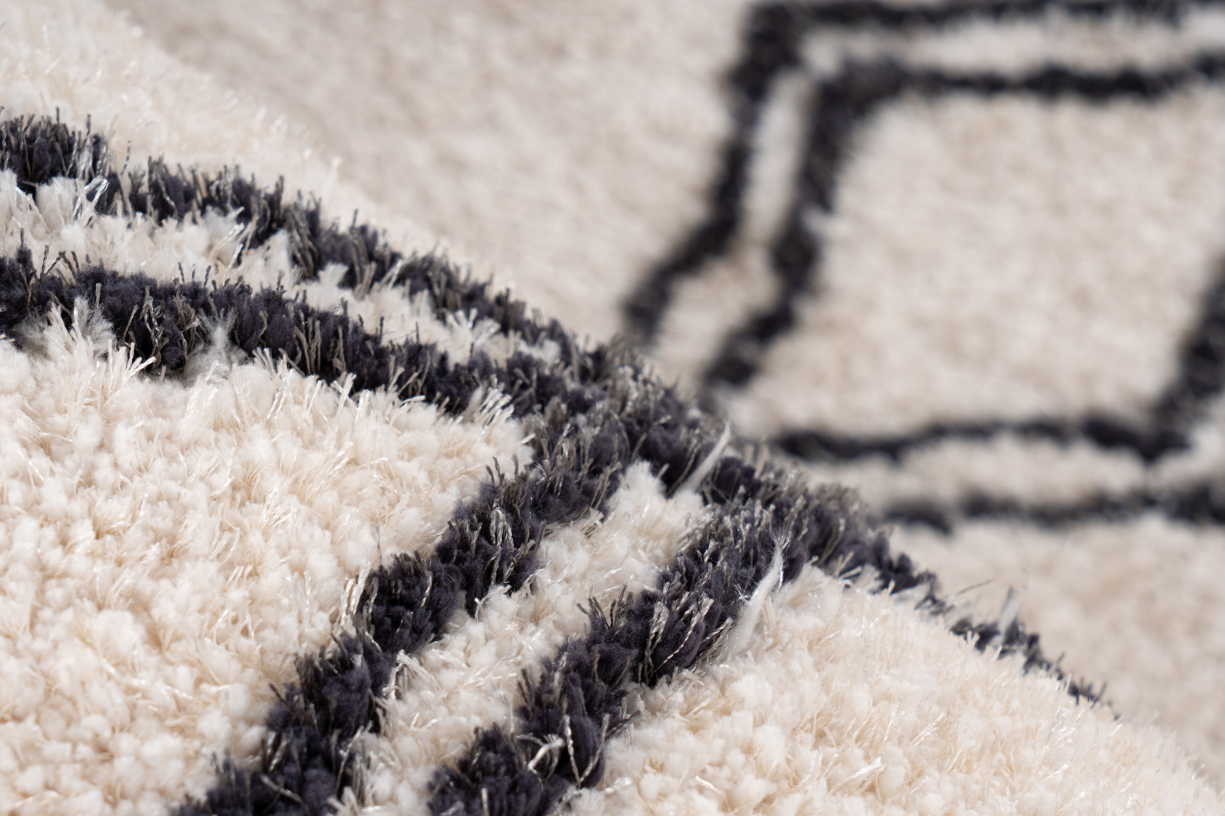 me gusta Teppich »Orlando 125«, rechteckig, Weicher Hochflorteppich, dezent gestaltet,Fußbodenheizung geeignet