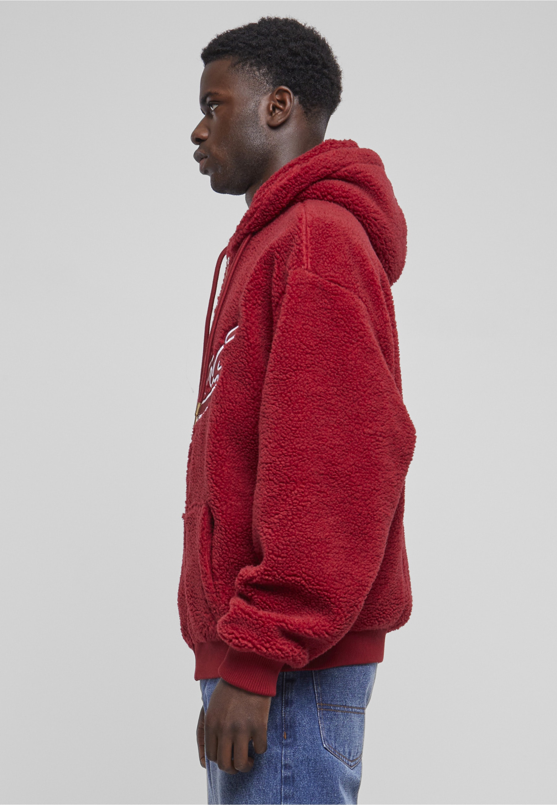 Karl Kani Longpullover »Karl Kani Herren KM233-019-2 KK Varsity Teddy Full Zip Hoodie« 1