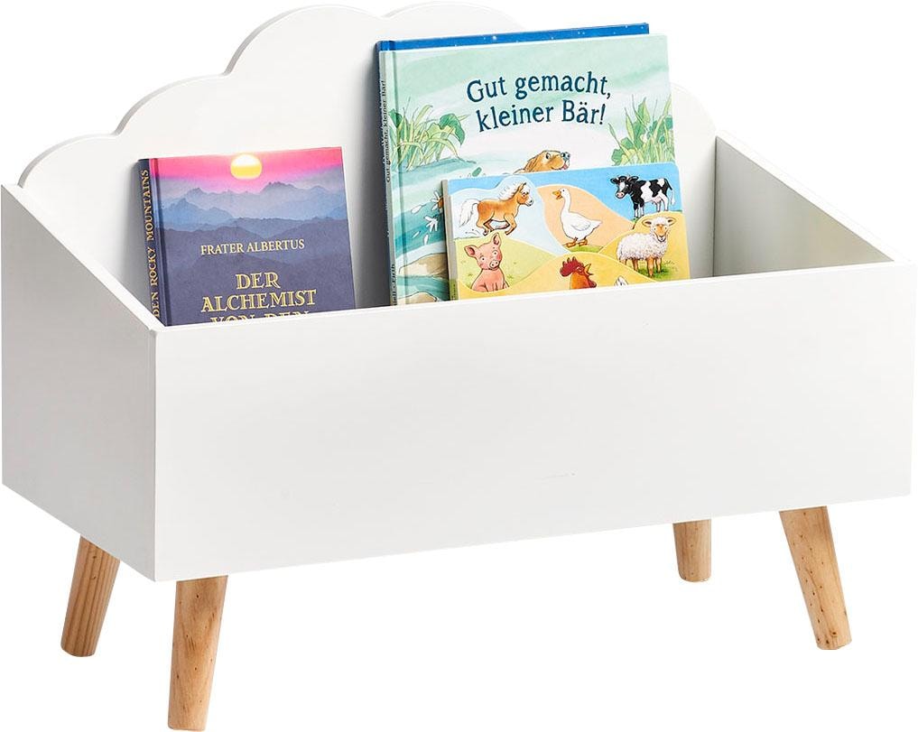 Zeller Present Spielzeugtruhe »Wolke«, Kindermöbel in nordischen Design