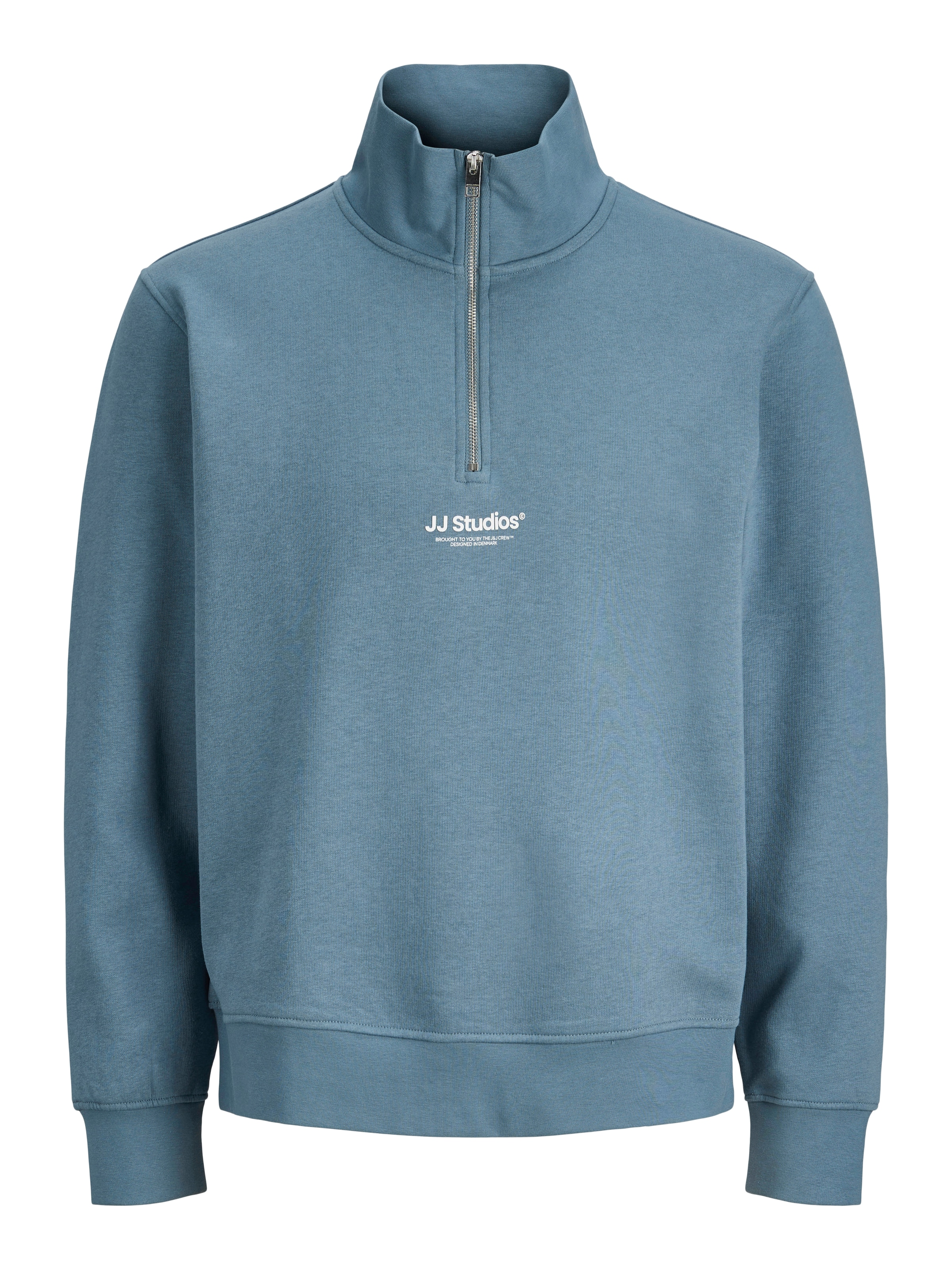 Jack & Jones Sweatshirt "JJESOHO SWEAT QUARTER ZIP HN NOOS", Baumwollmischu günstig online kaufen