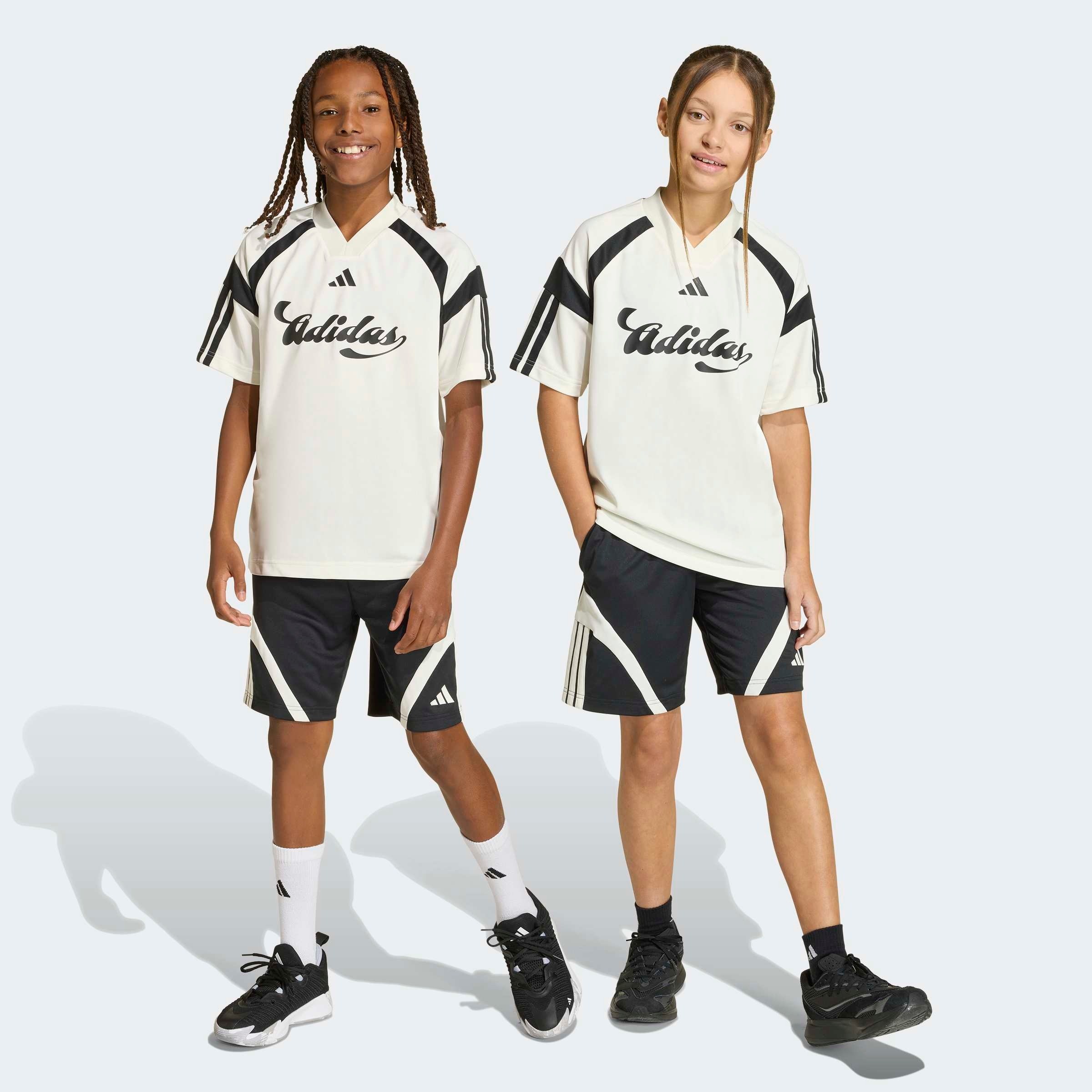 adidas Sportswear Shorts »J HOT SHO«  Kinder Shorts, sportlicher Stil, mit Kordelverschluss