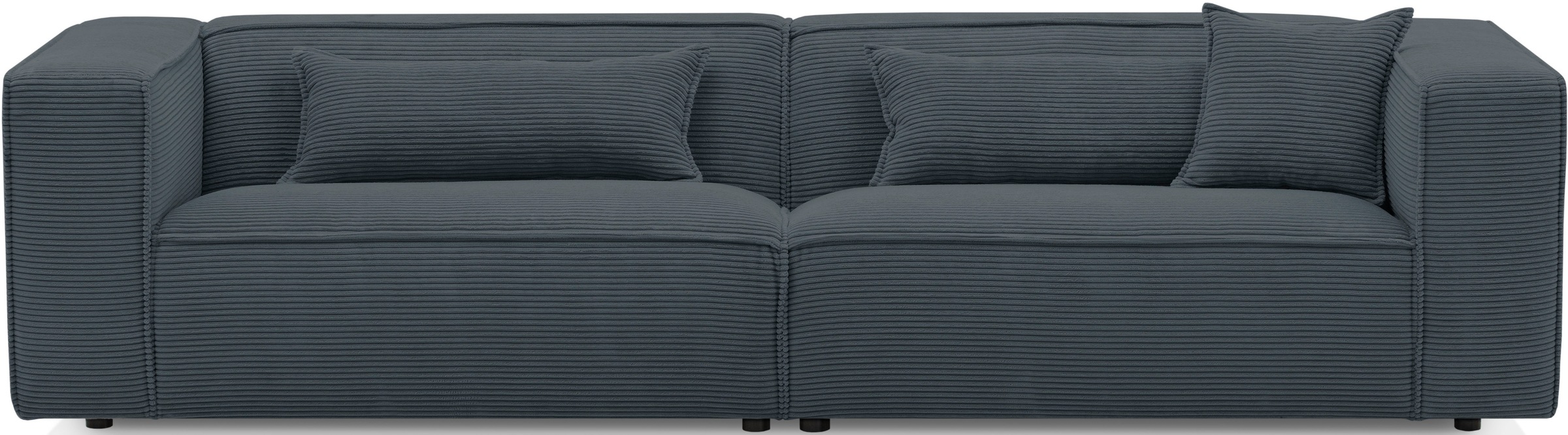 LeGer Home by Lena Gercke 3-Sitzer "PIARA, Couch mit Kedernaht, Sofa in Cor günstig online kaufen