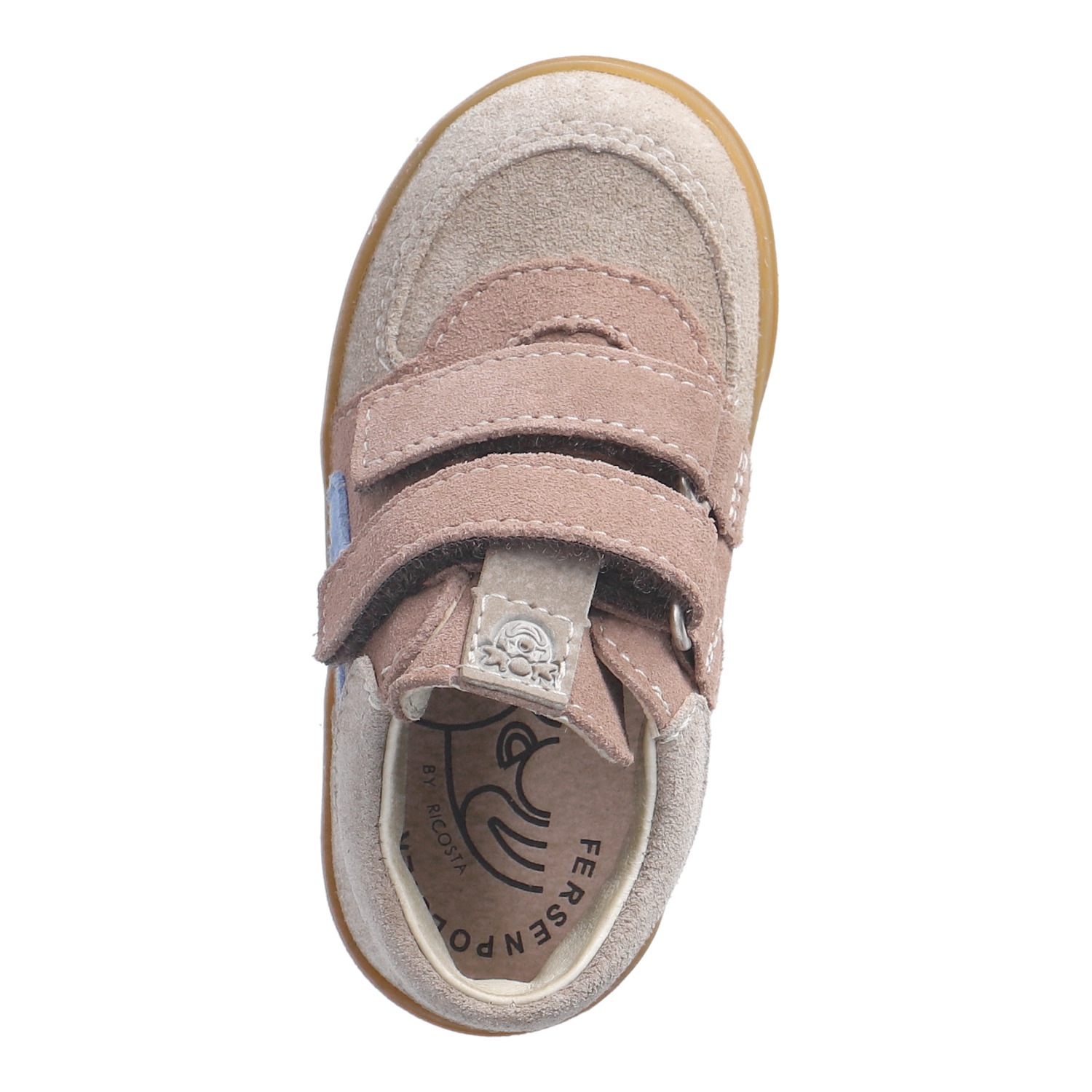 PEPINO by RICOSTA Sneaker »Niru mit WMS: mittel«  Freizeitschuh mit Klett, Größenschablone zum Download