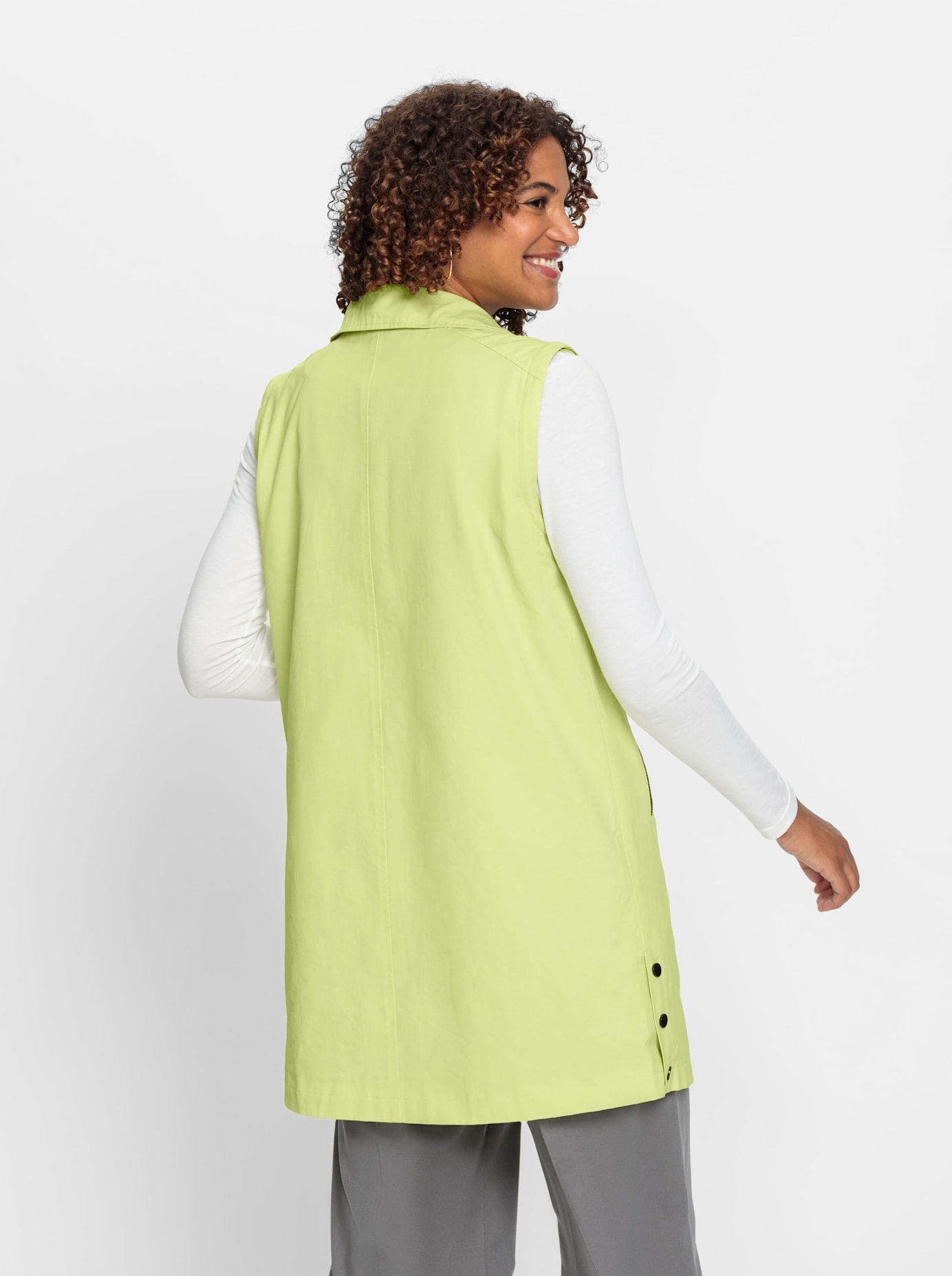 Casual Looks Langjacke, mit Kapuze