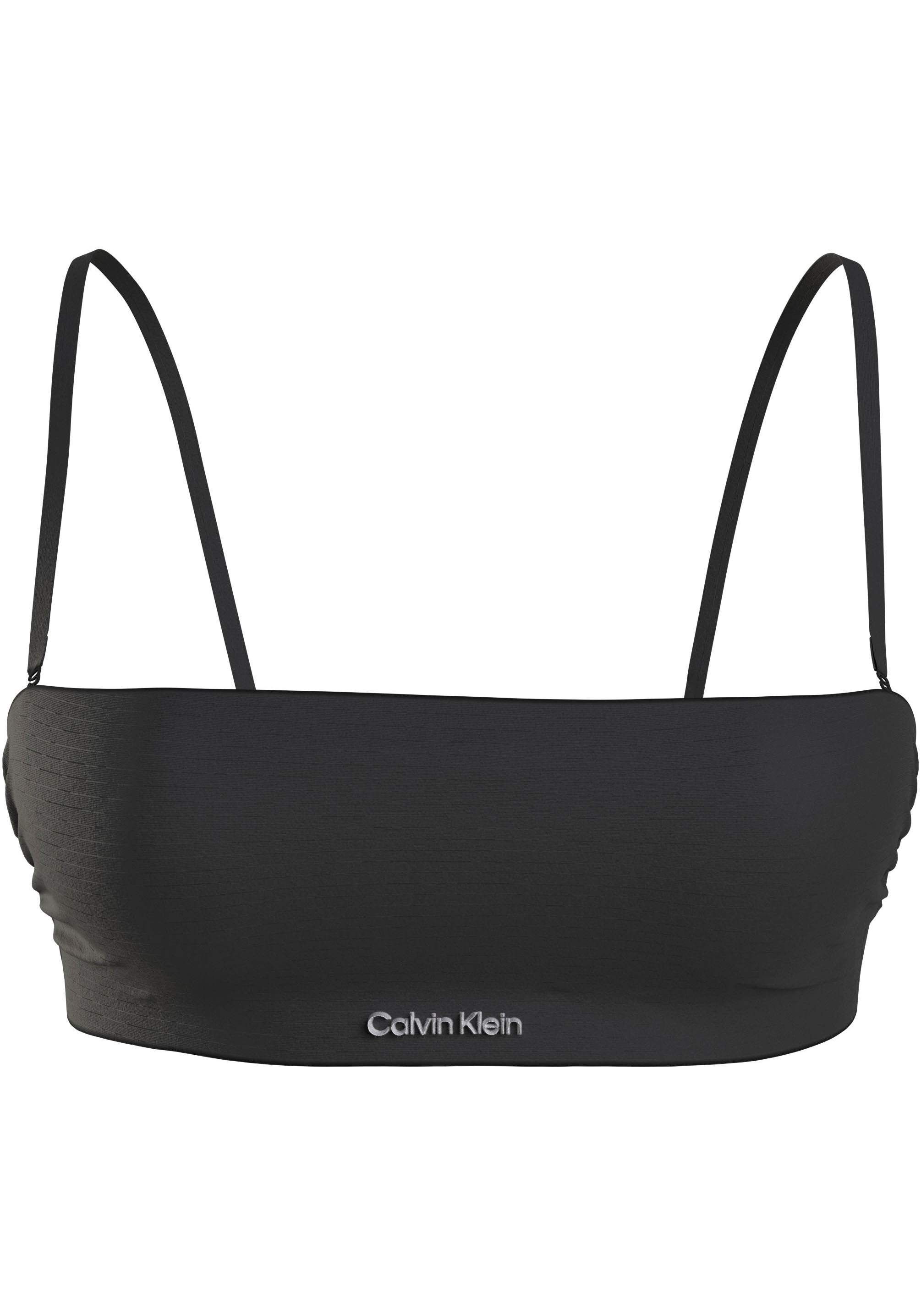 Calvin Klein Swimwear Bikini maudymosi kostiumėlio viršutinė...