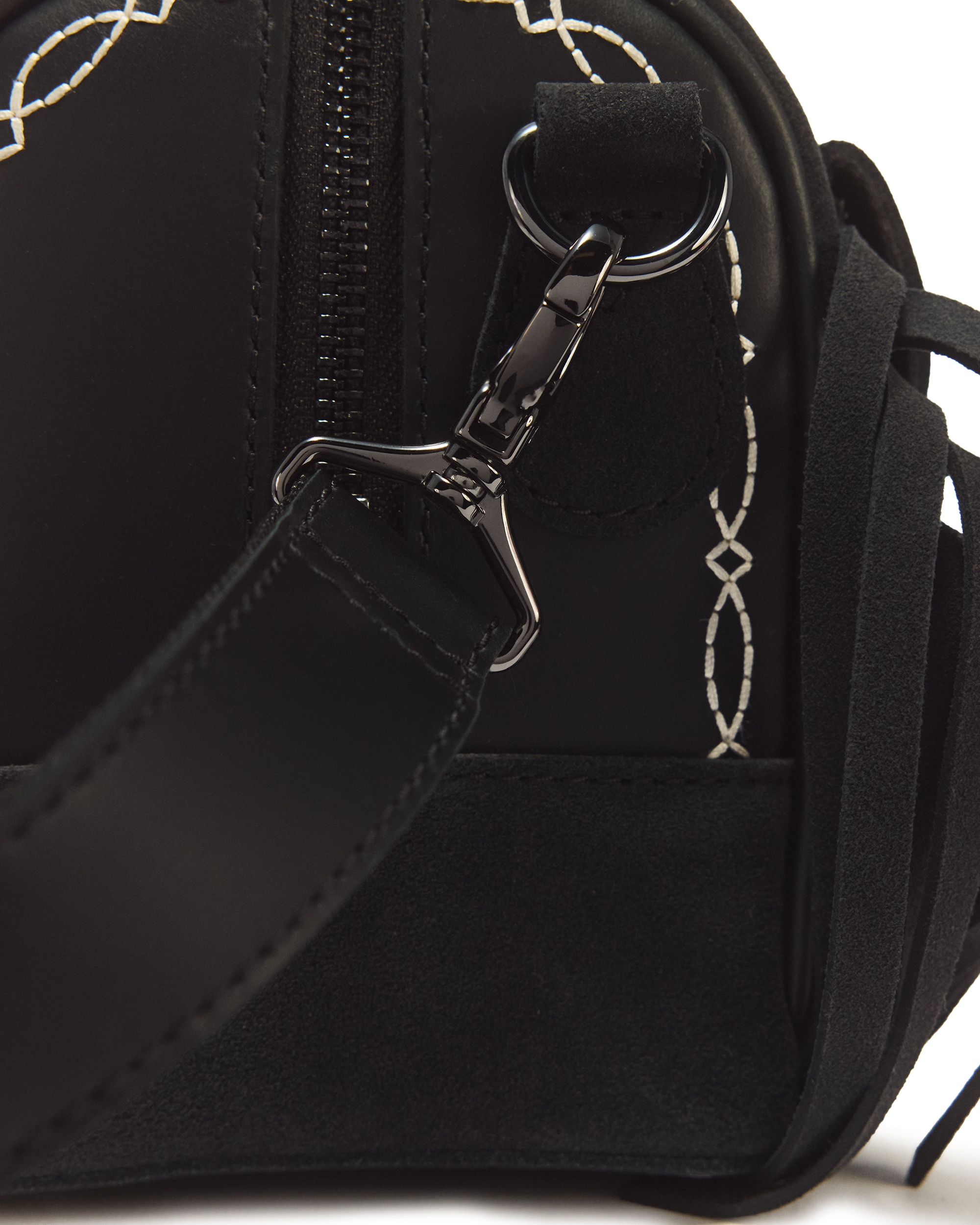 DR. MARTENS Henkeltasche Handtasche, Umhängetasche mit trendigen Fransen, im Cowboy-Look