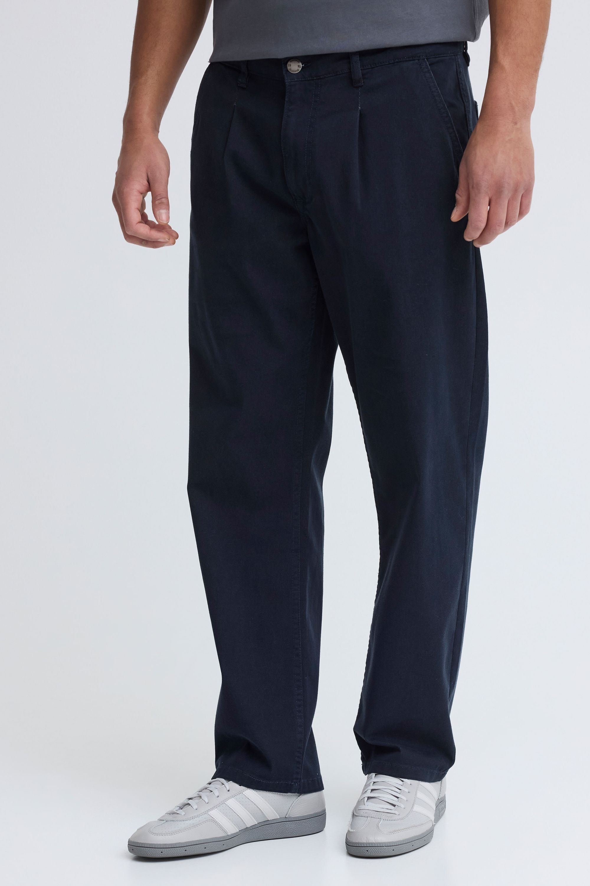 Blend Chinohose "BHSun" Stoffhose mit normalem Bund und weit geschnittenen günstig online kaufen