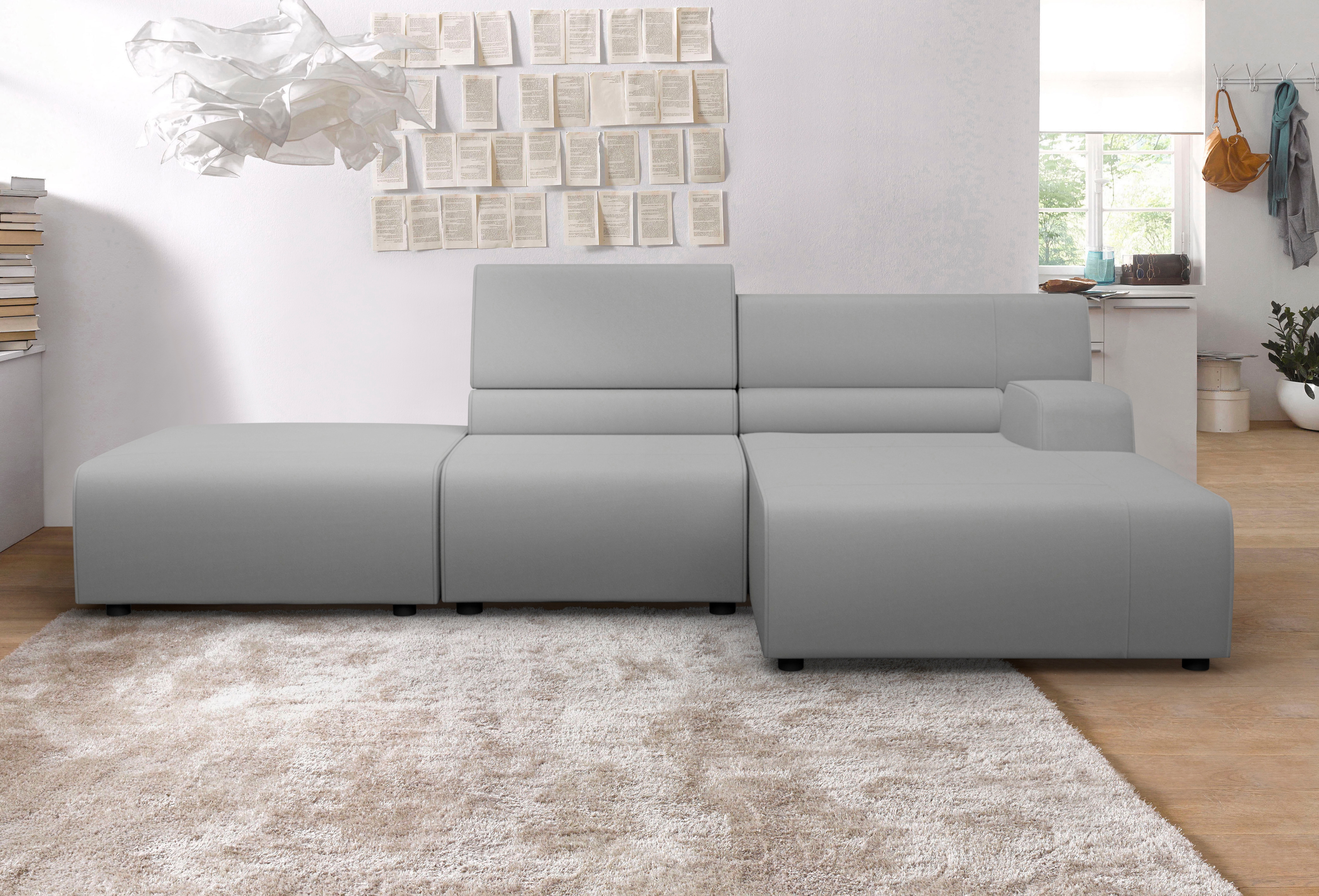 Egoitaliano Ecksofa "Babouche, Designsofa mit außergewöhnlichem Sitzkomfort zum Wohlfühlen"