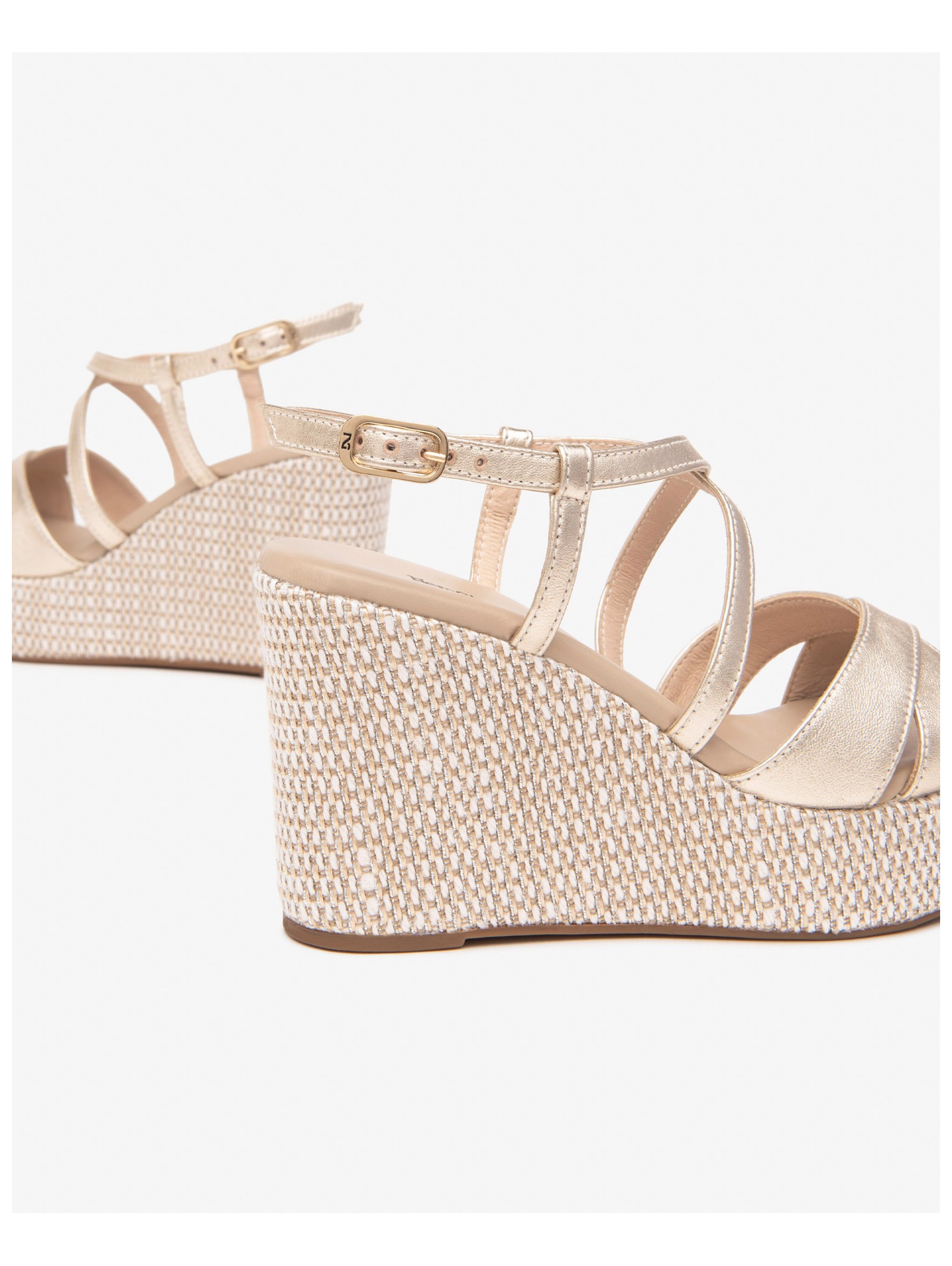 Nero Giardini Keilsandalette »Nero Giardini Sandalen Leder«
