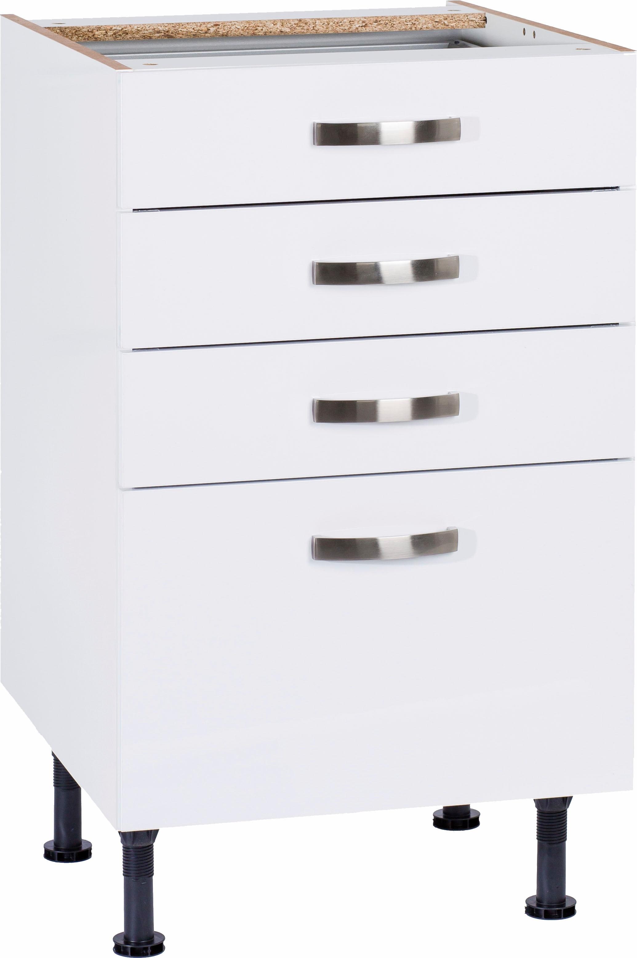 KOCHSTATION Unterschrank »KS-Cara« Breite 50 cm, mit Vollauszügen und Soft-Close-Funktion