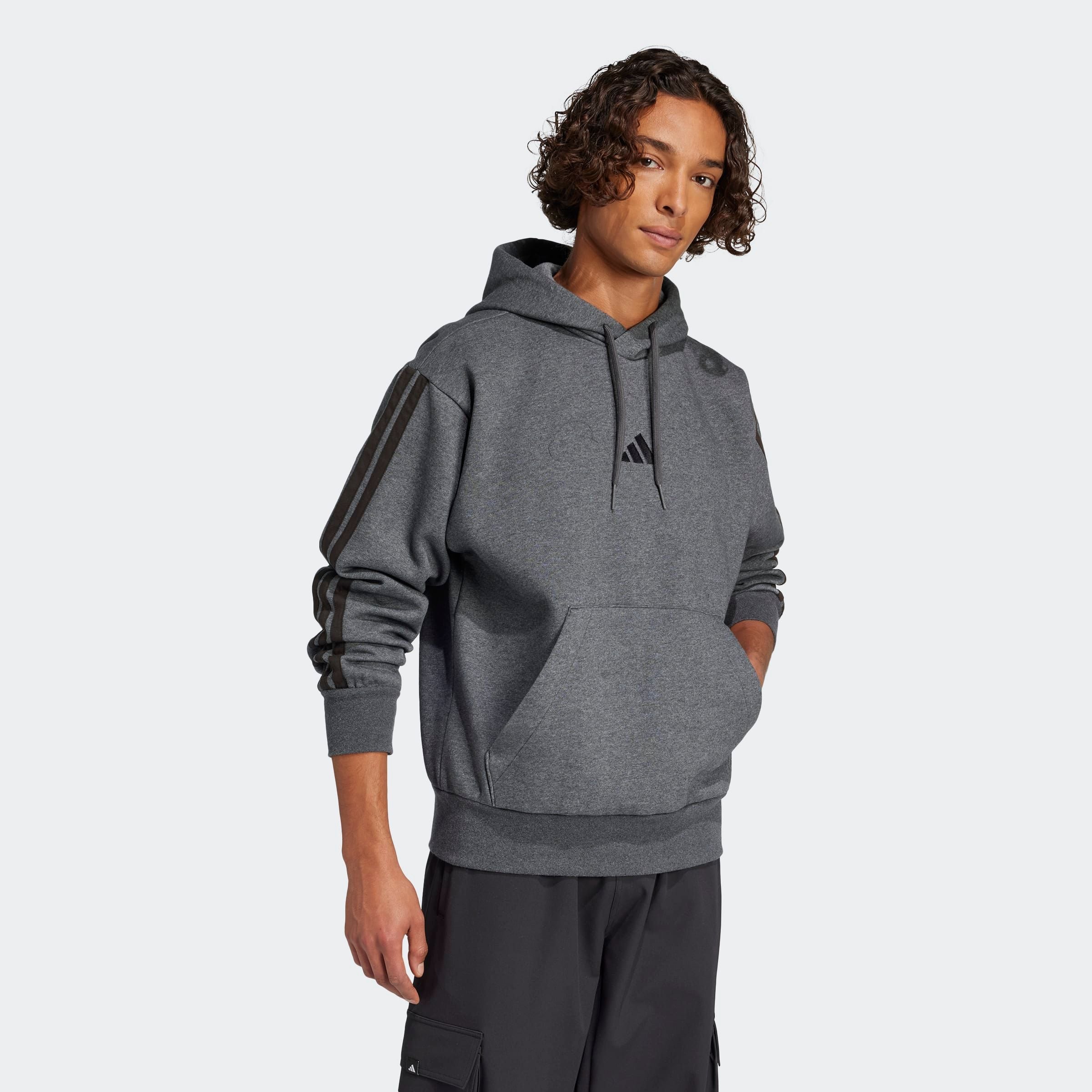 adidas Sportswear Kapuzensweatshirt "ESSENTIALS 3-STREIFEN HOODIE"