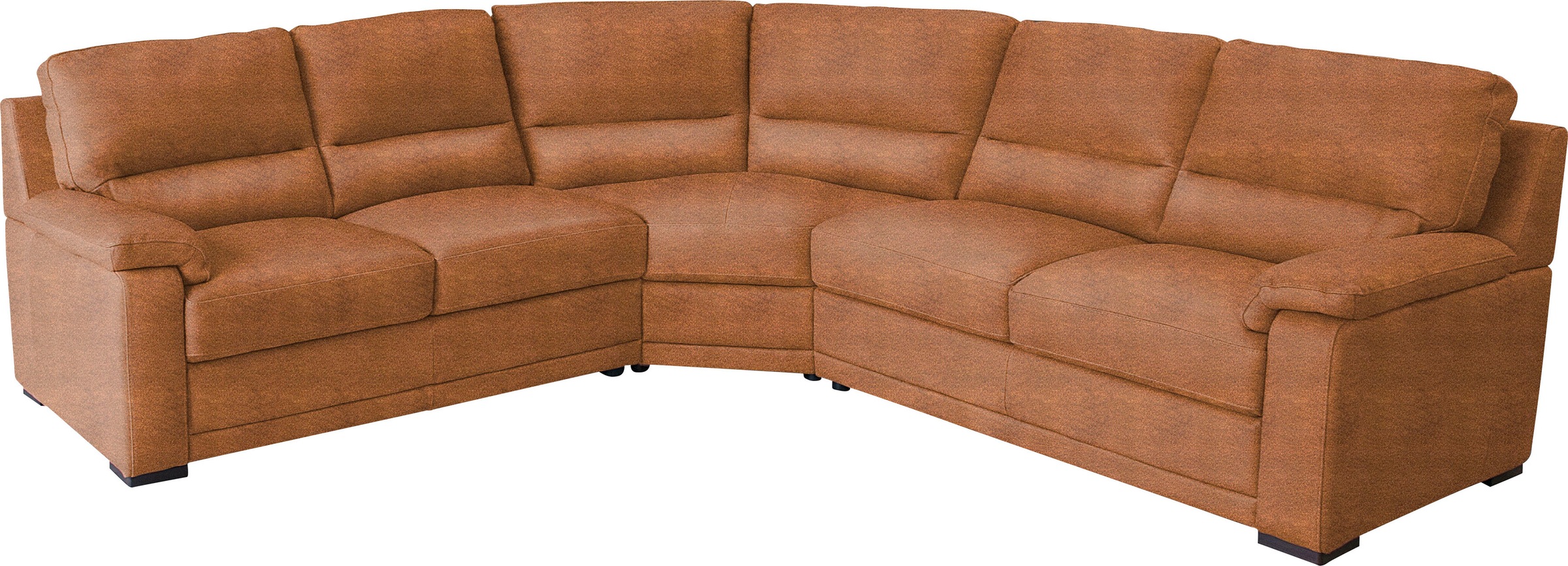 Egoitaliano Ecksofa »Doris, modernes Designerecksofa in hochwertigen Microfaserqualitäten«, edle Detailverarbeitung, wahlweise fleckenabweisend oder in Lederoptik