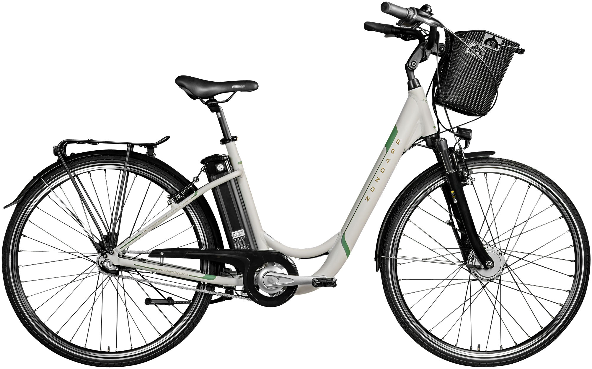 Zündapp "Z510" 3 Gang Nabenschaltung Frontmotor 250 W E Bike 28 Zoll Damenfahrrad ab 155 cm mit 3 Gang Nabenschaltung