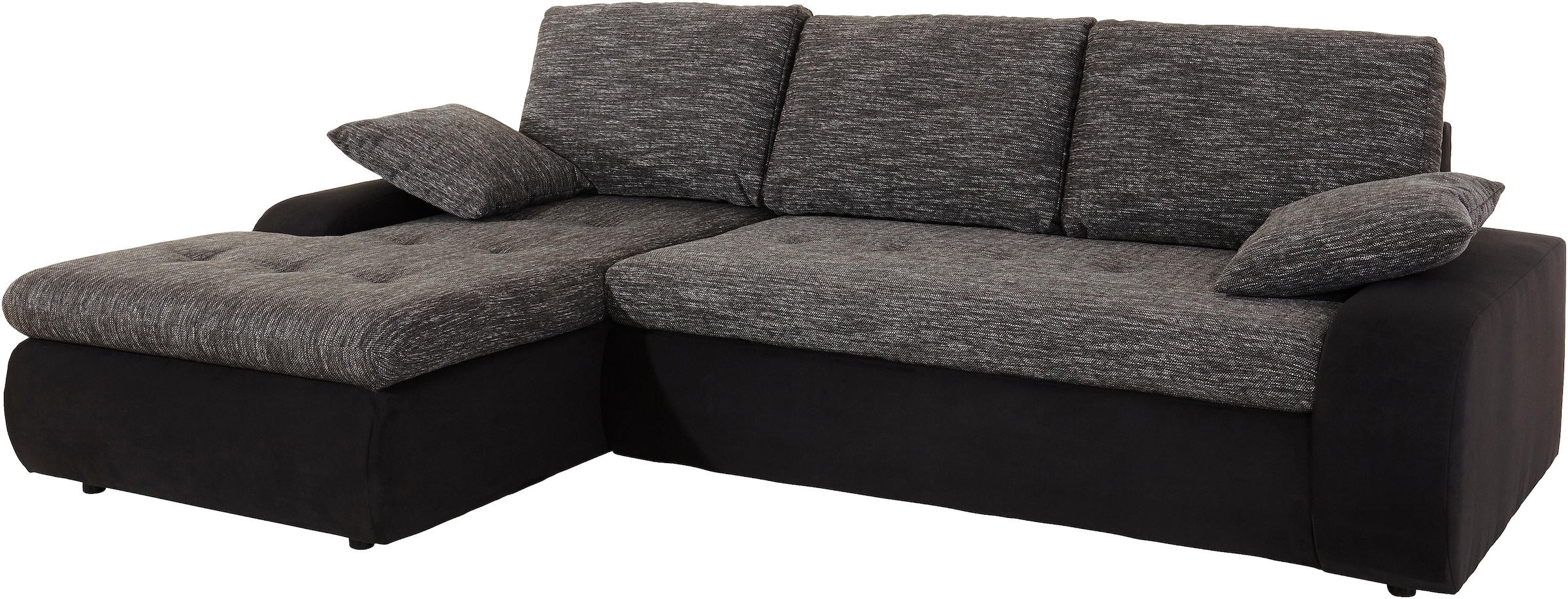 TRENDMANUFAKTUR Ecksofa »Indie, modern und bequem, Materialmix, OTTOs Choice, L-Form«, wahlweise XL oder XXL