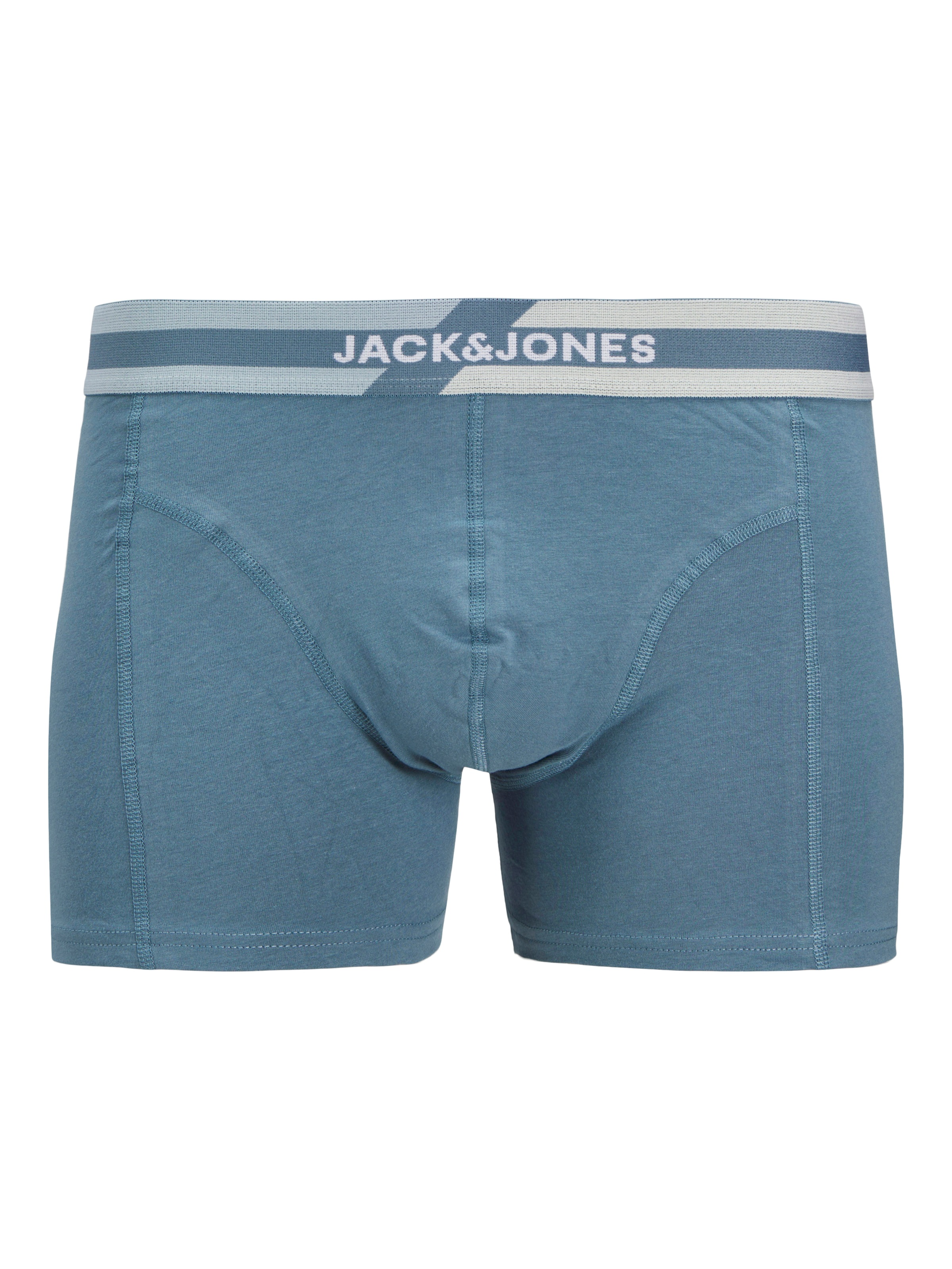 Jack & Jones Trunk »JACSTEVE SOLID TRUNKS 3 PACK SN«, (3 St.), mit Logo Schriftzug