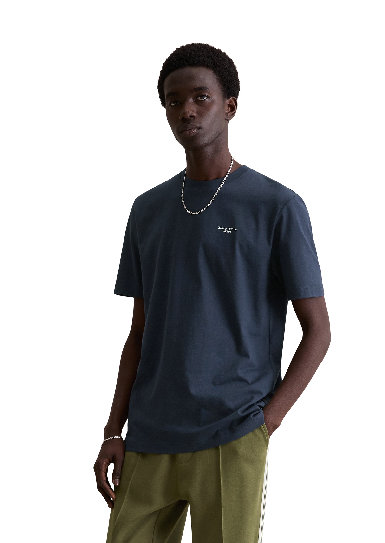 Marc OPolo DENIM T-Shirt "regular fit im 2er Pack, in softem Single Jersey" günstig online kaufen