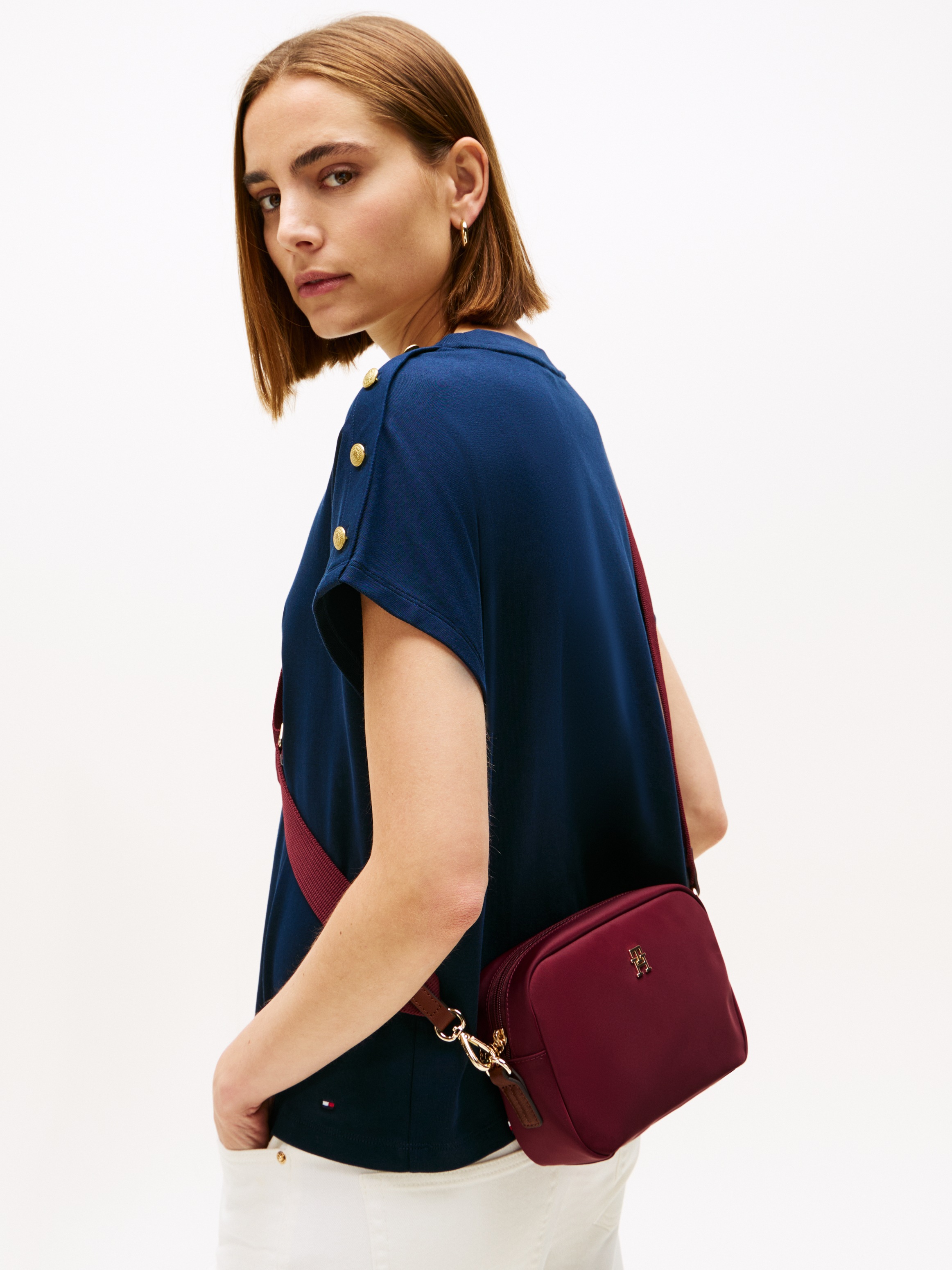 Tommy Hilfiger Mini Bag "POPETTE CAMERA BAG", Damen Umhängetasche, Schulter günstig online kaufen