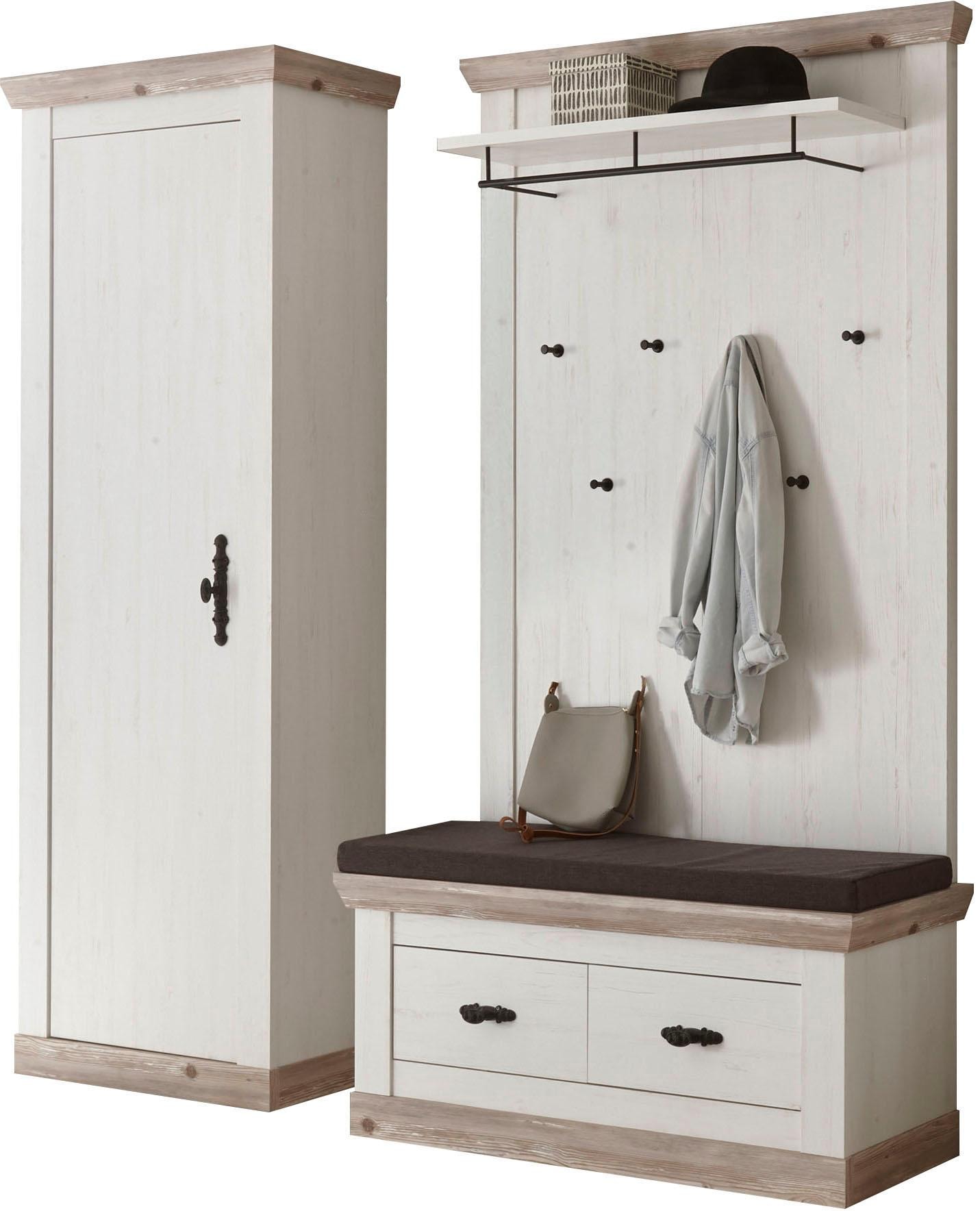 Home affaire Garderoben-Set "Florenz, moderne Garderobe, Komplettset im Lan günstig online kaufen