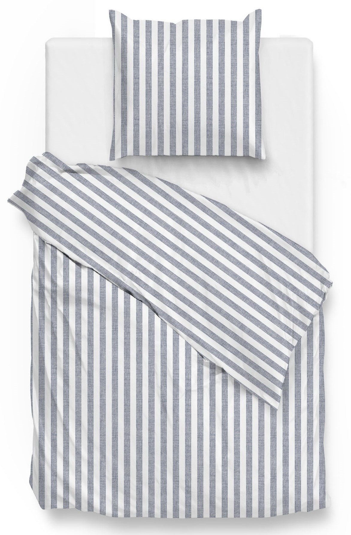 ZO HOME Bettwäsche "Banda-di-Lino" 2 Stk. tlg. Bettwäsche aus 100% Baumwoll günstig online kaufen