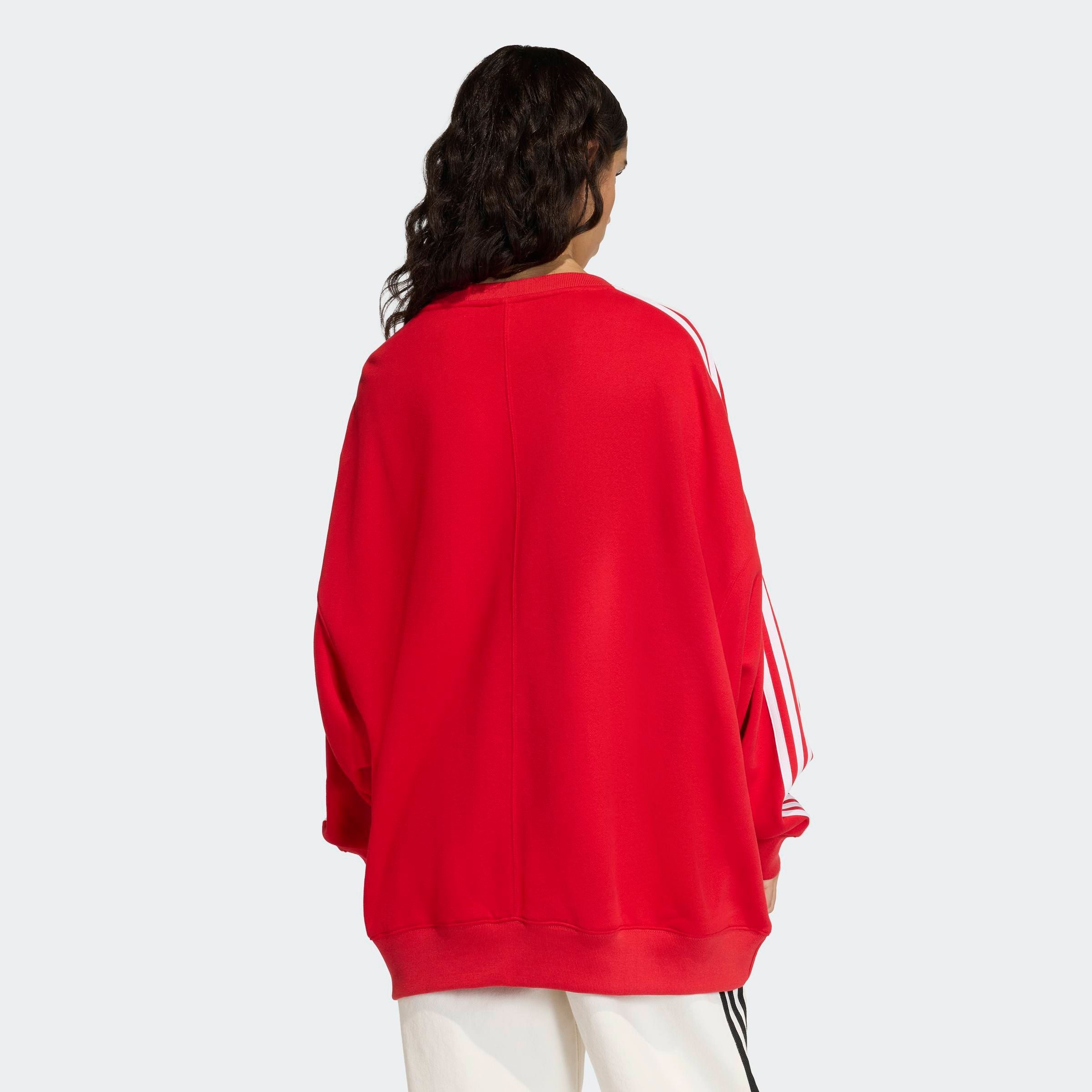 adidas Originals Kapuzensweatshirt "3-STREIFEN OVERSIZED ADILENIUM CREW" günstig online kaufen