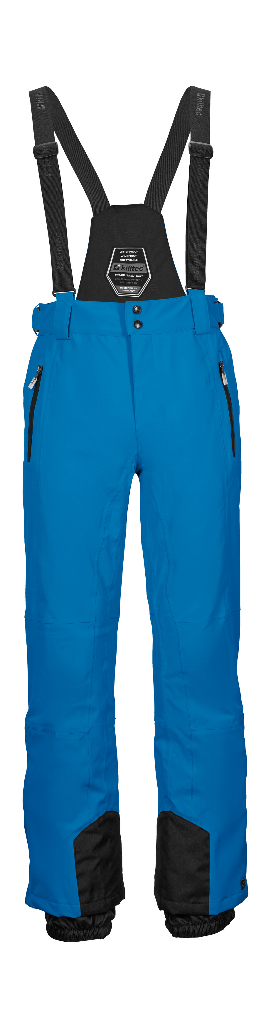 Killtec Skihose "KSW 100 MN SKI PNTS" Wind- und wasserdichte Skihose, verstellbar, mit Schneefängen